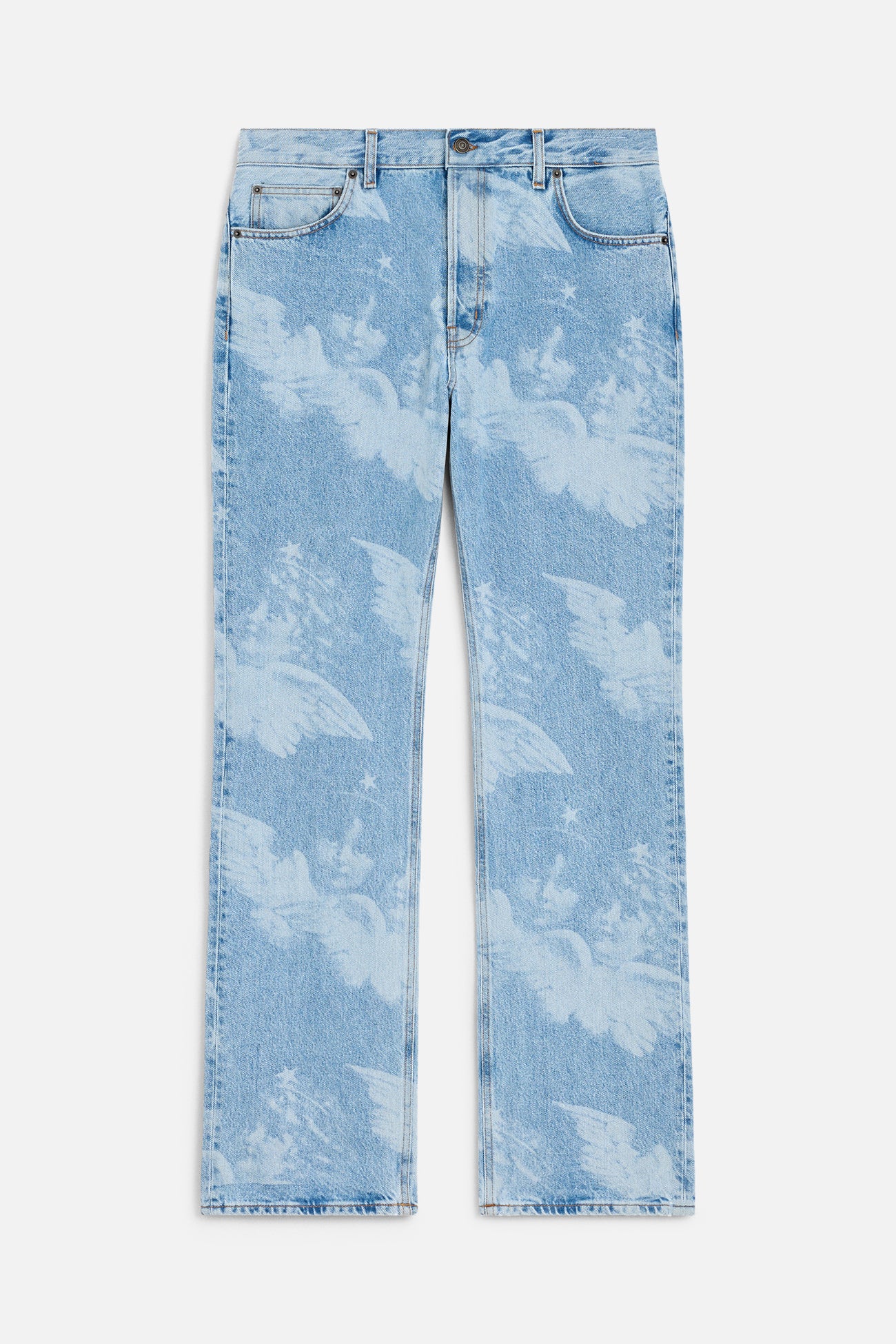 Angels Straight Fit Jeans Light Blue