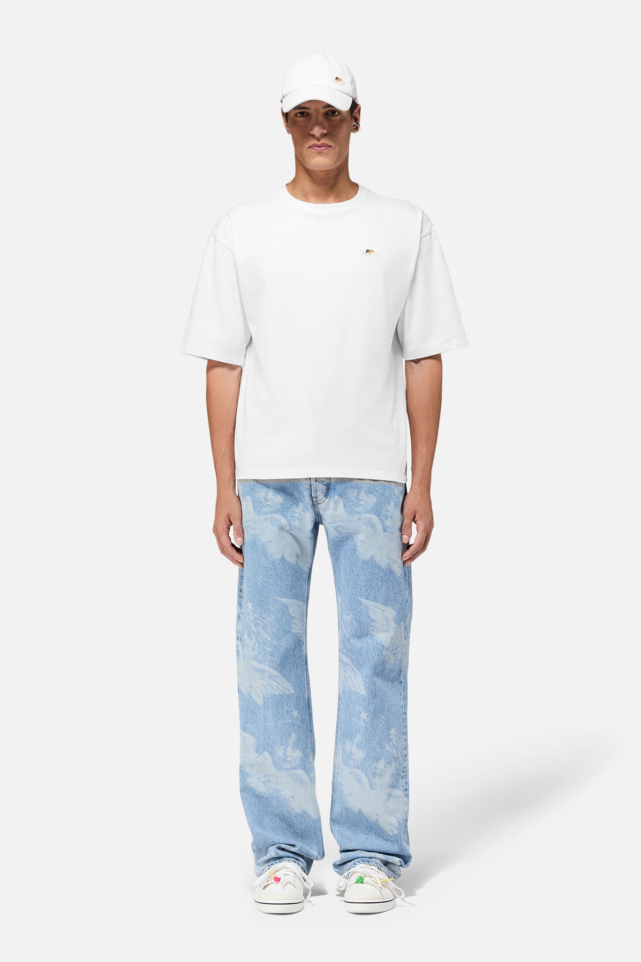 Angels Straight Fit Jeans Light Blue