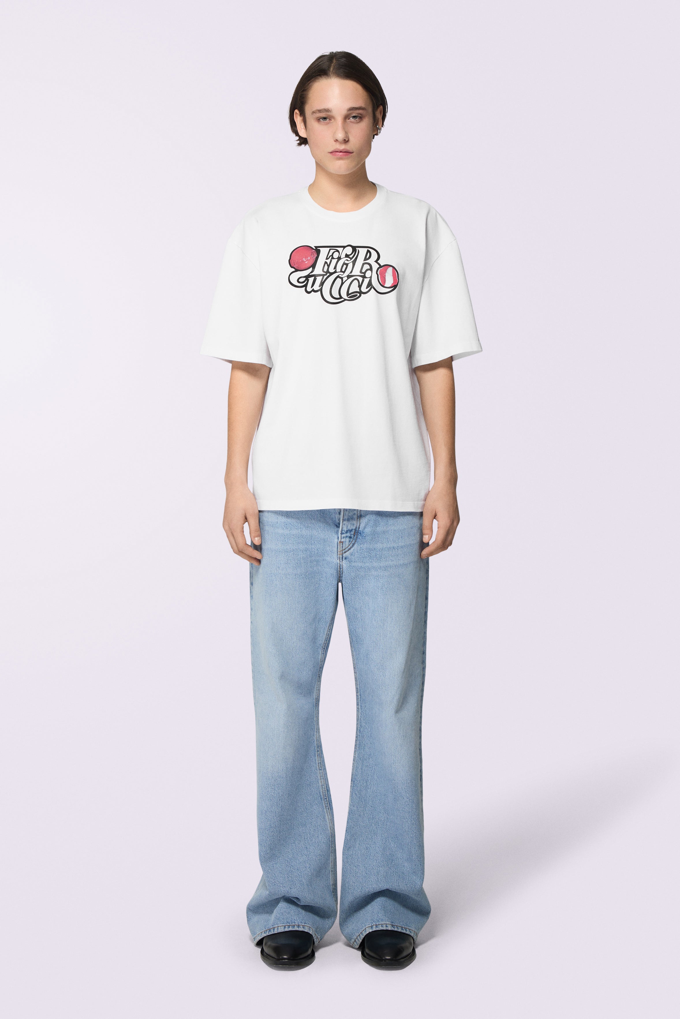 Lollipop Logo T-Shirt White