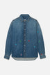 Camicia Denim Ricami Cupido