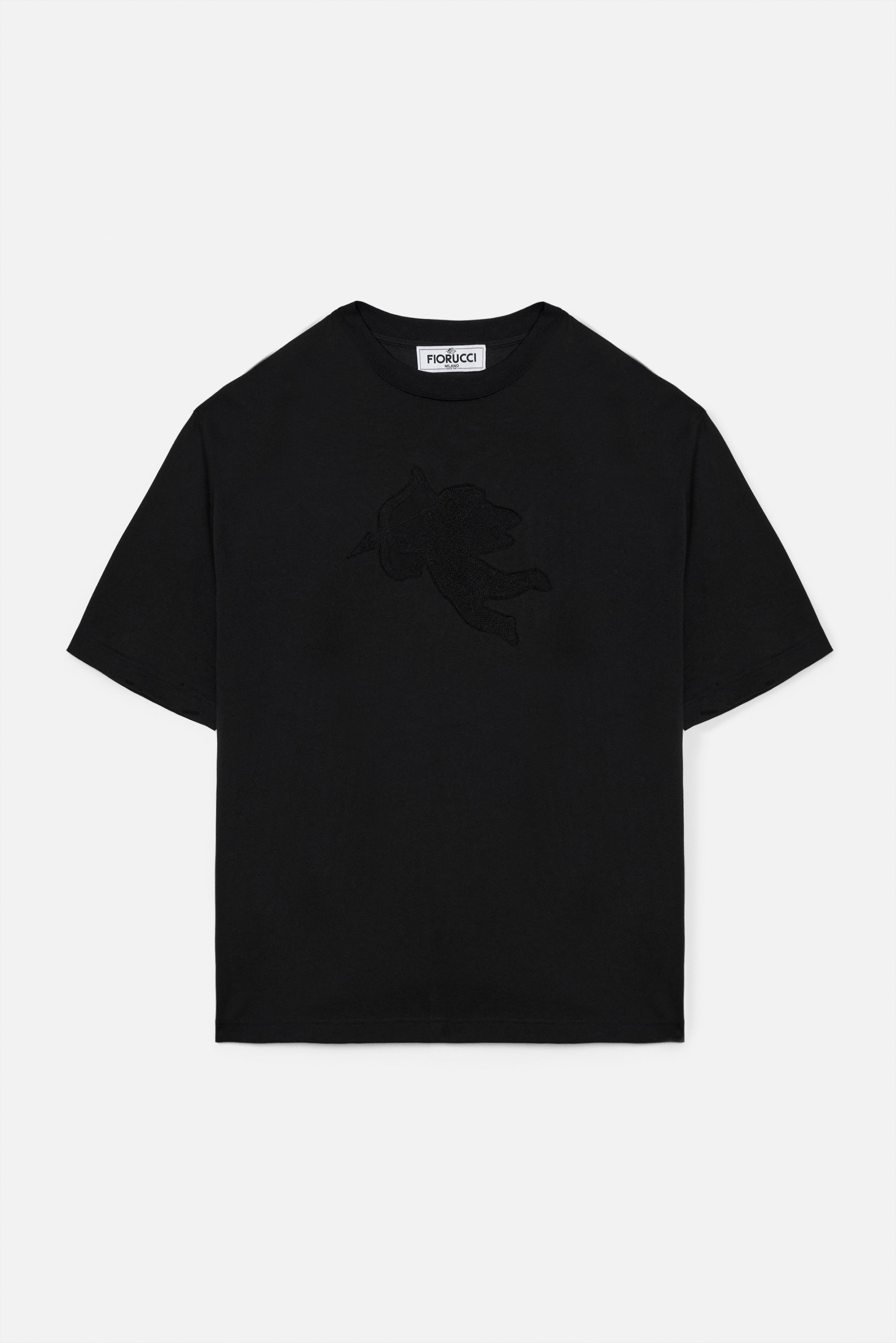 Lace Cupid Patch Relaxed T-Shirt