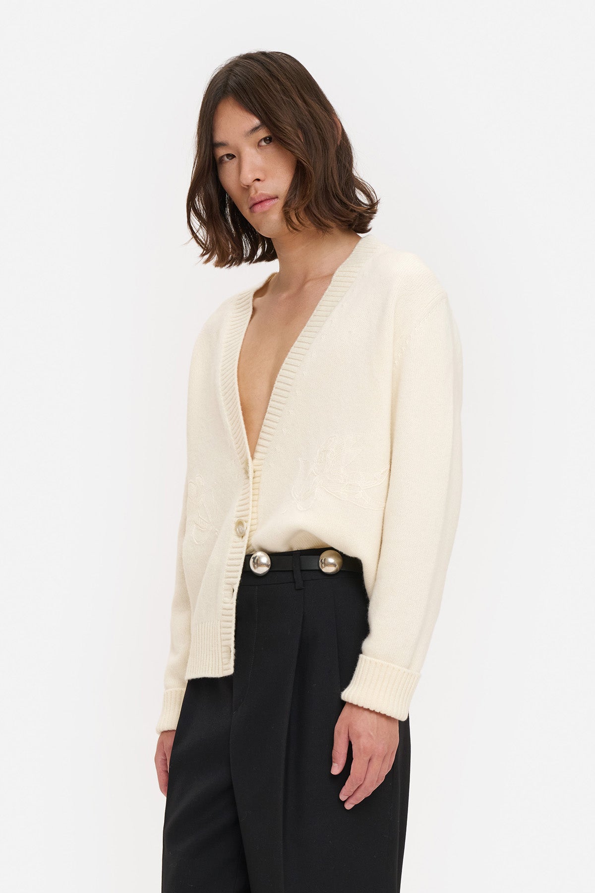 Cardigan Pizzo Double Cupid