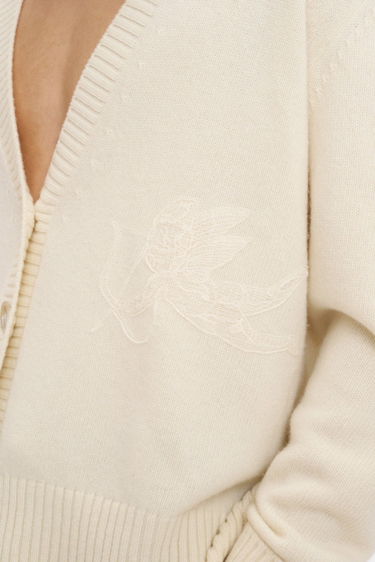 Cardigan Pizzo Double Cupid