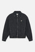 Salt and Pepper Angels Patch Bomber Jacket