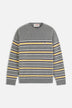 Striped Angels Patch Sweater