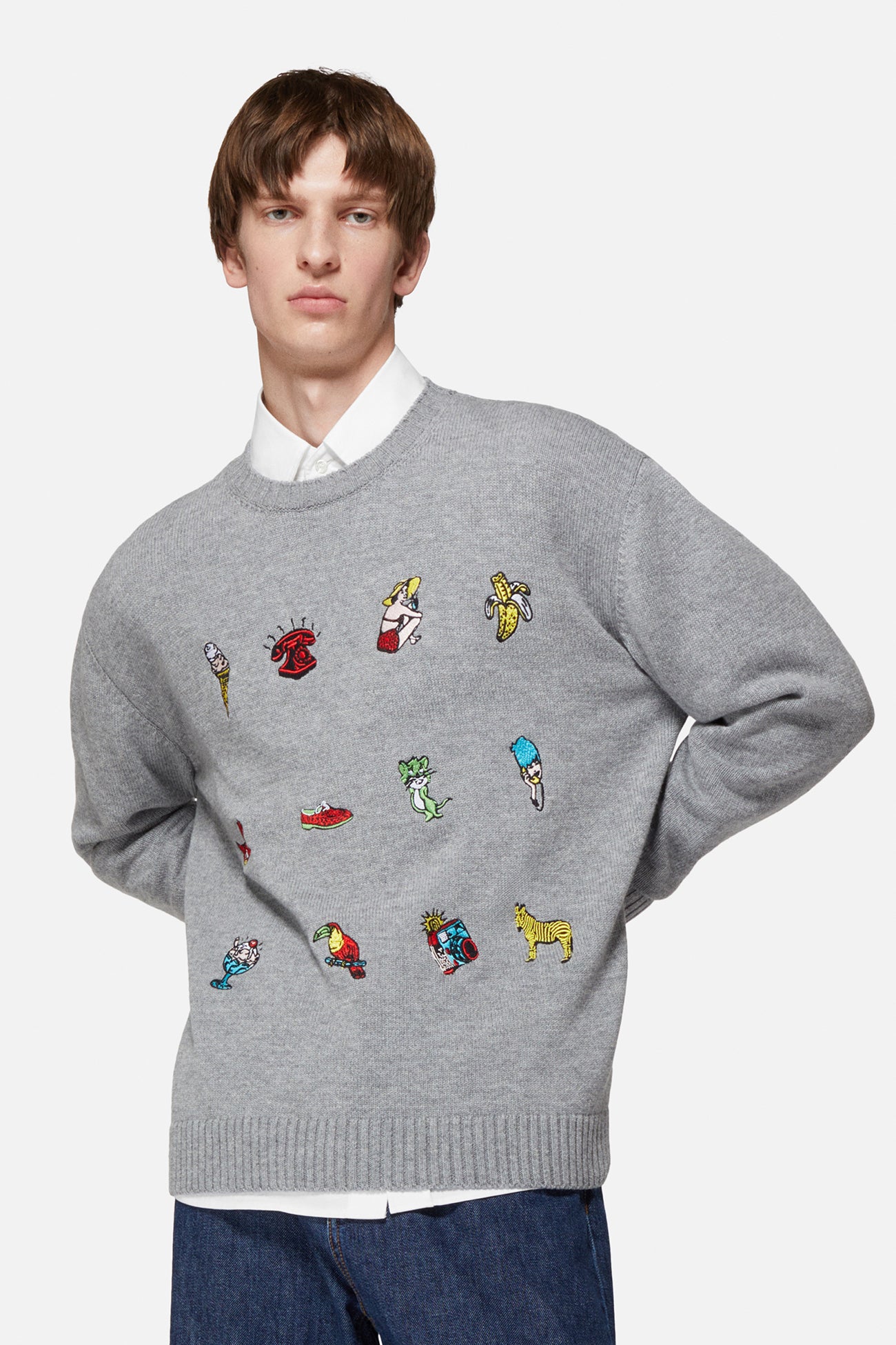 Toys Embroidered Sweater