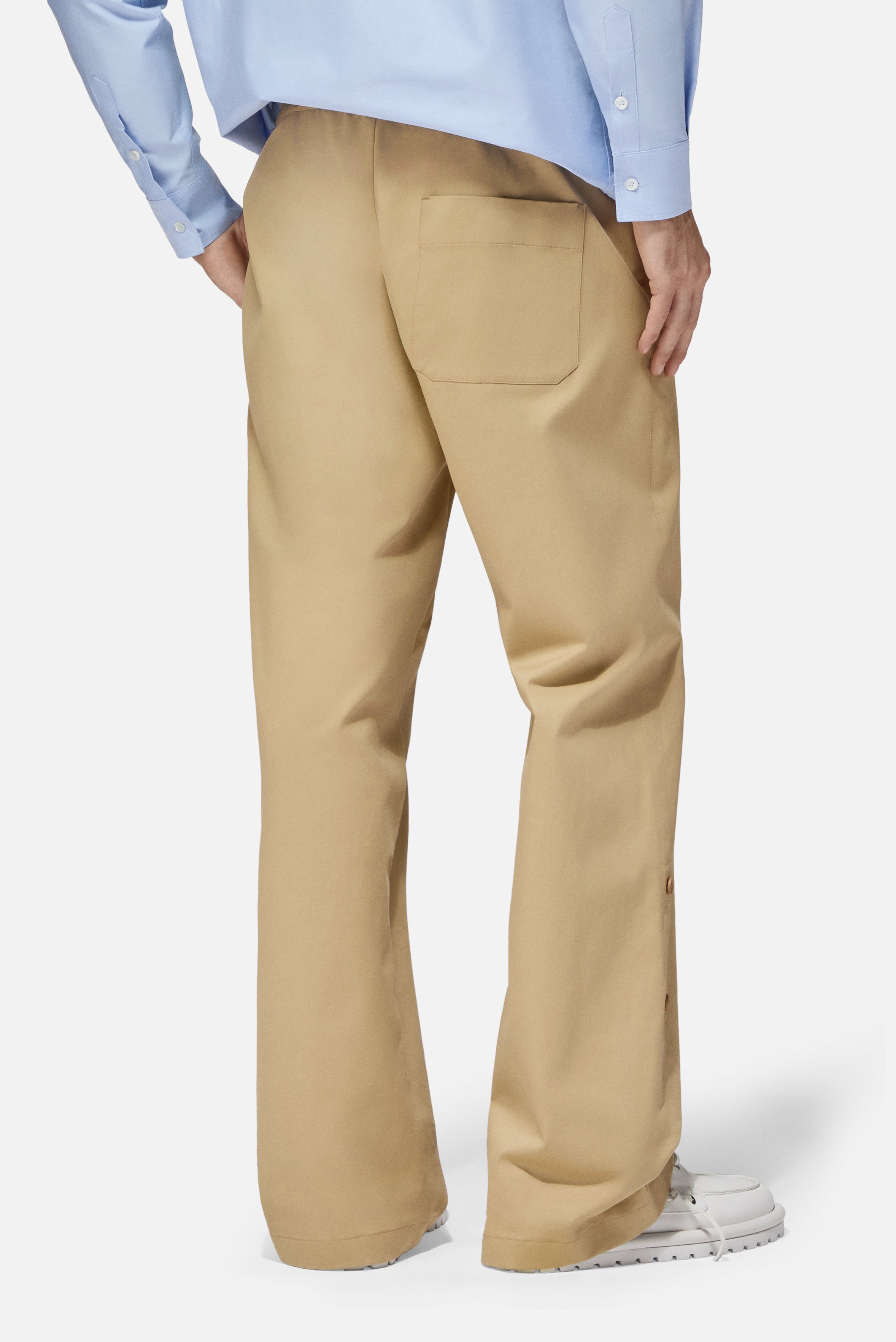 Gabardine Trousers Beige