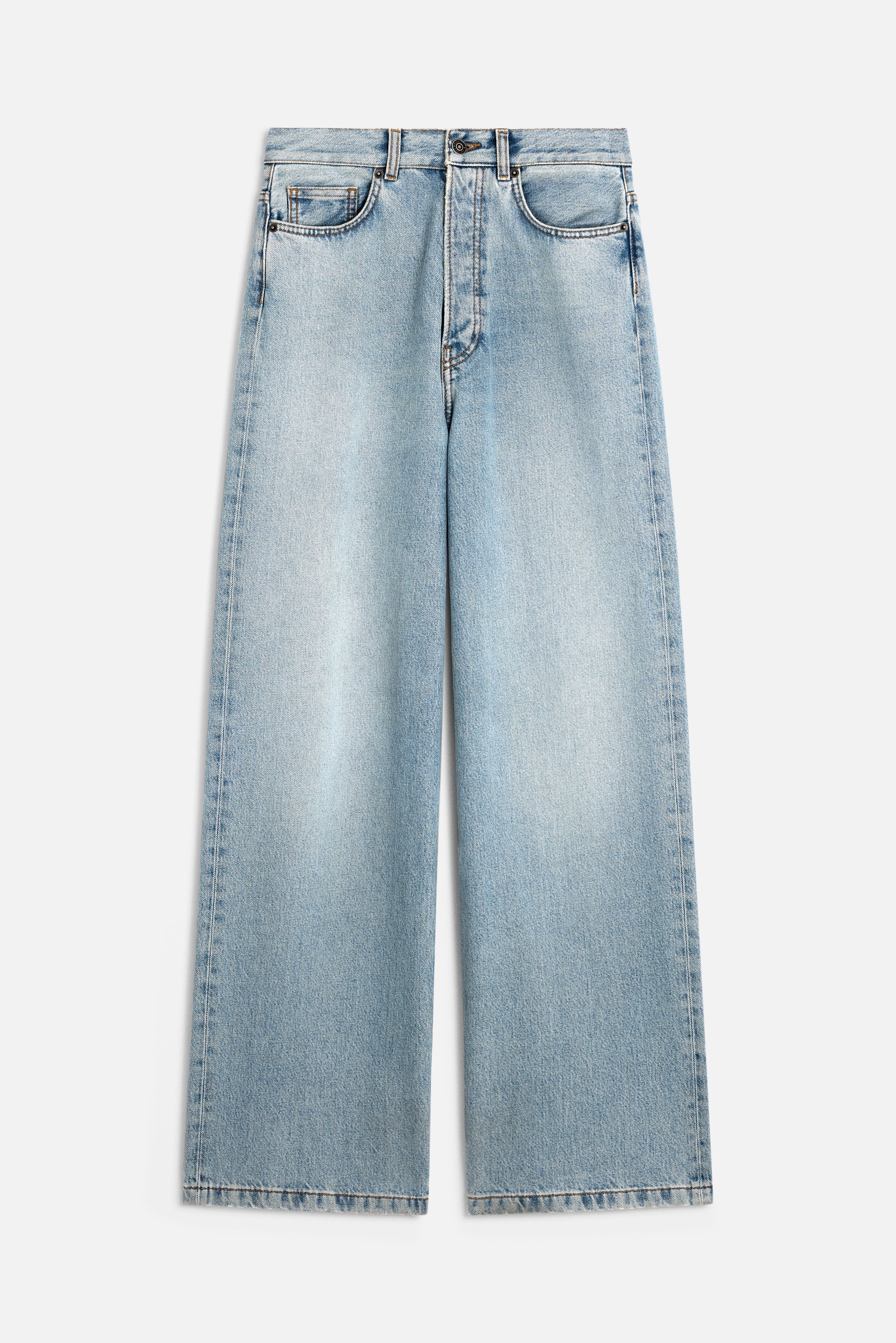 Baggy Jeans Light Blue | Fiorucci Official Online Store