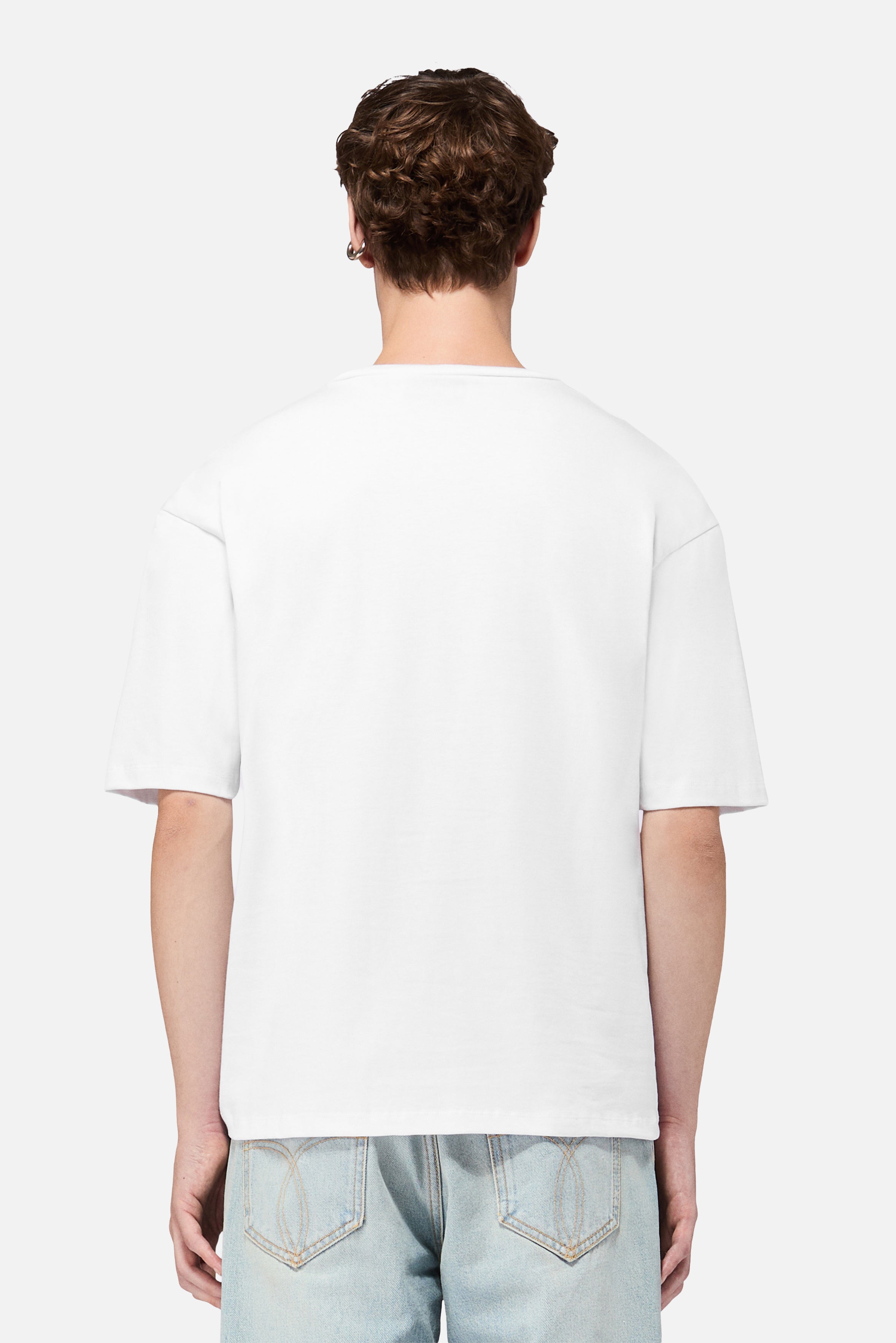 Ultra Team Glitter Star Logo Relaxed T-Shirt White