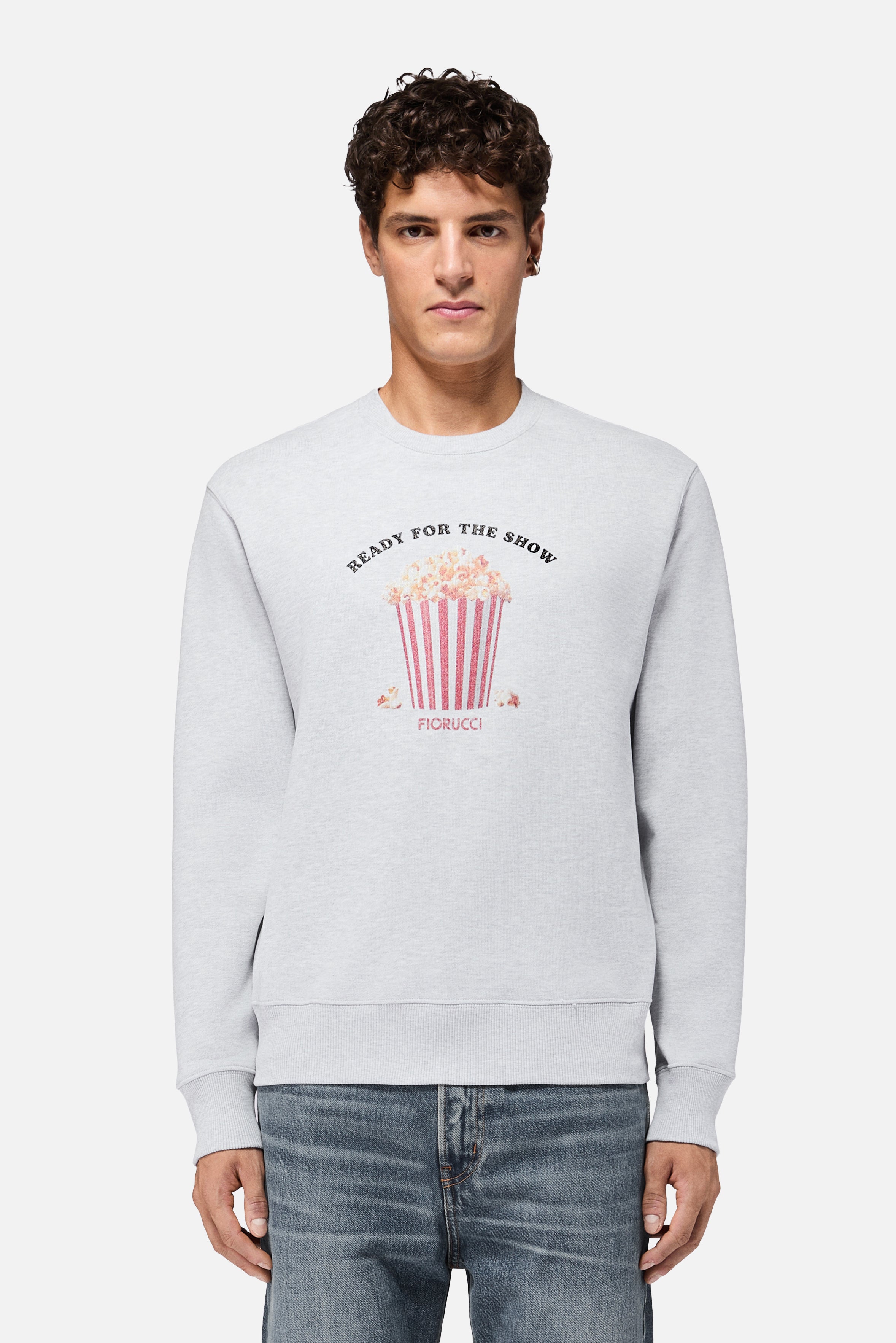 Popcorn Regular Sweatshirt Grey