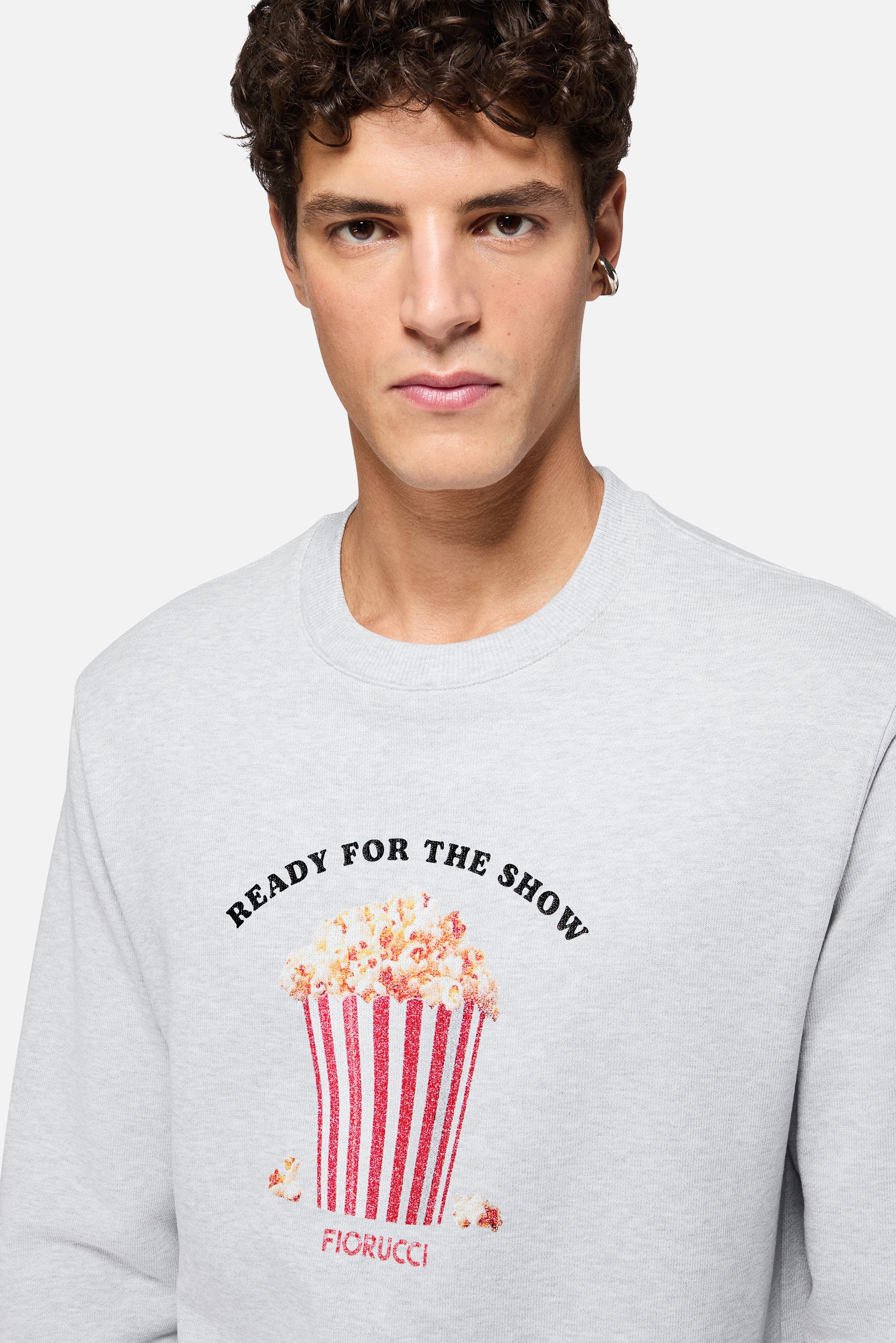 Popcorn Regular Sweatshirt Grey