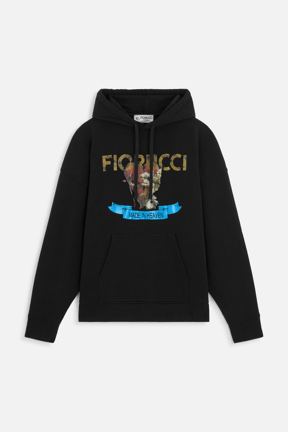 Rock Cupid Relaxed Hoodie Black