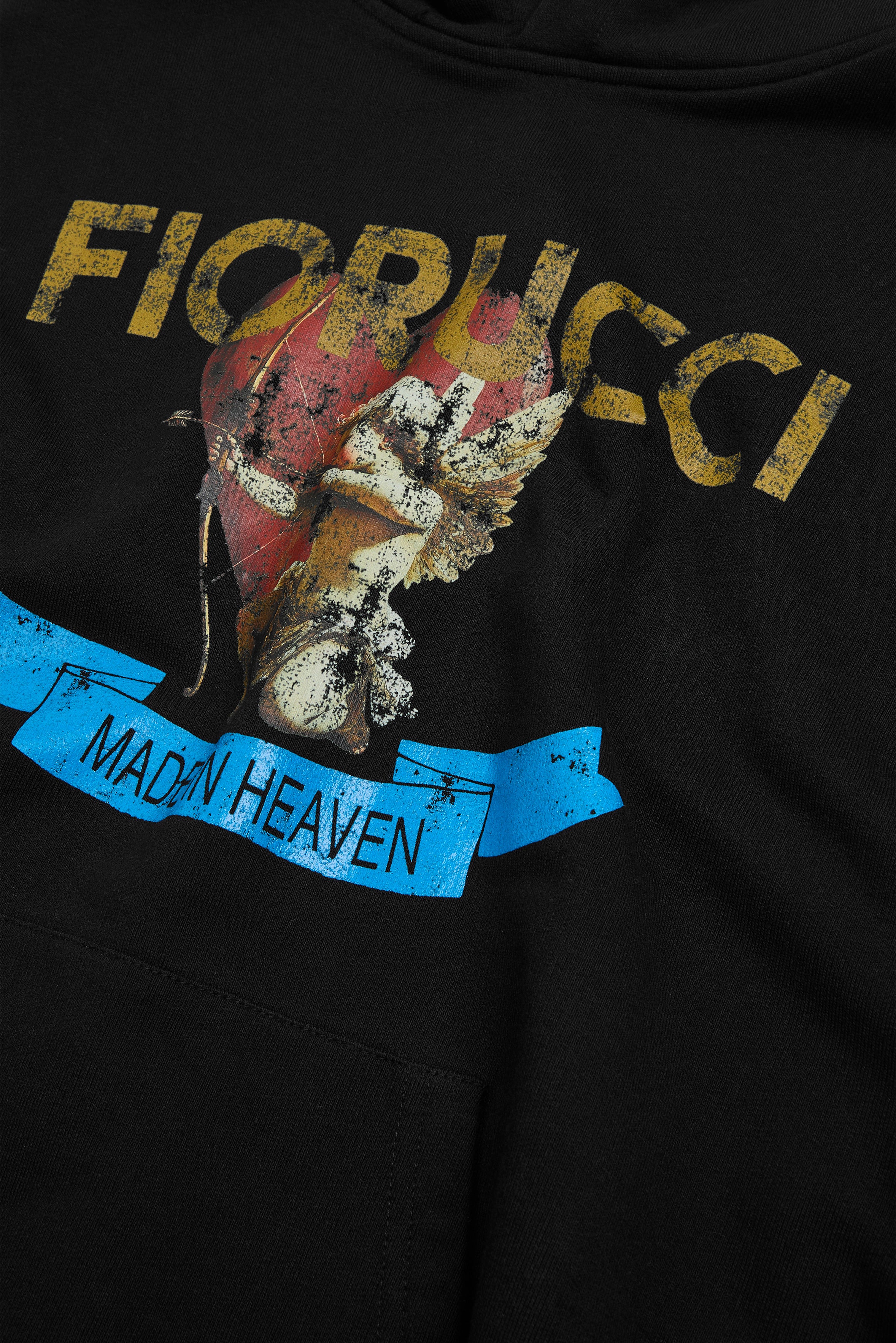 Rock Cupid Relaxed Hoodie Black