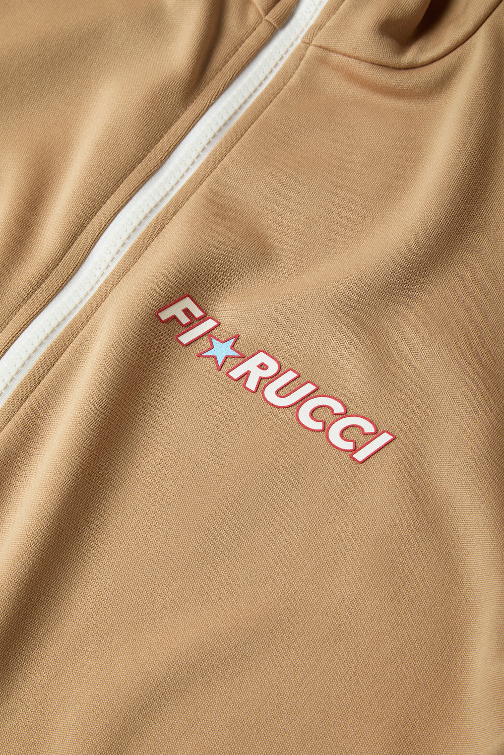 Star Logo Track Sweatshirt Beige