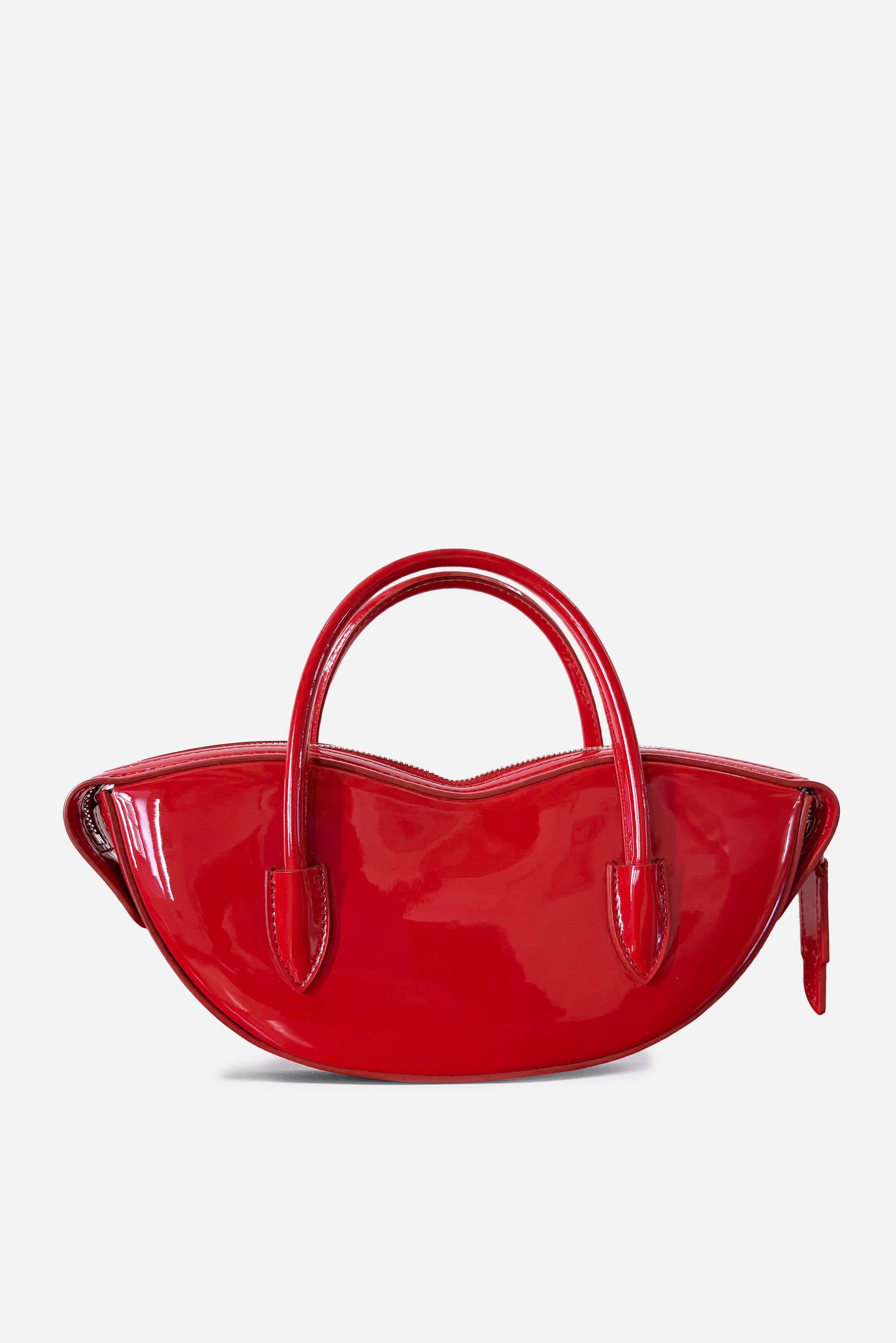Mini Lips Bag Vinyl Red | Fiorucci Official Online Store