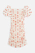Lips Mesh Mini Dress