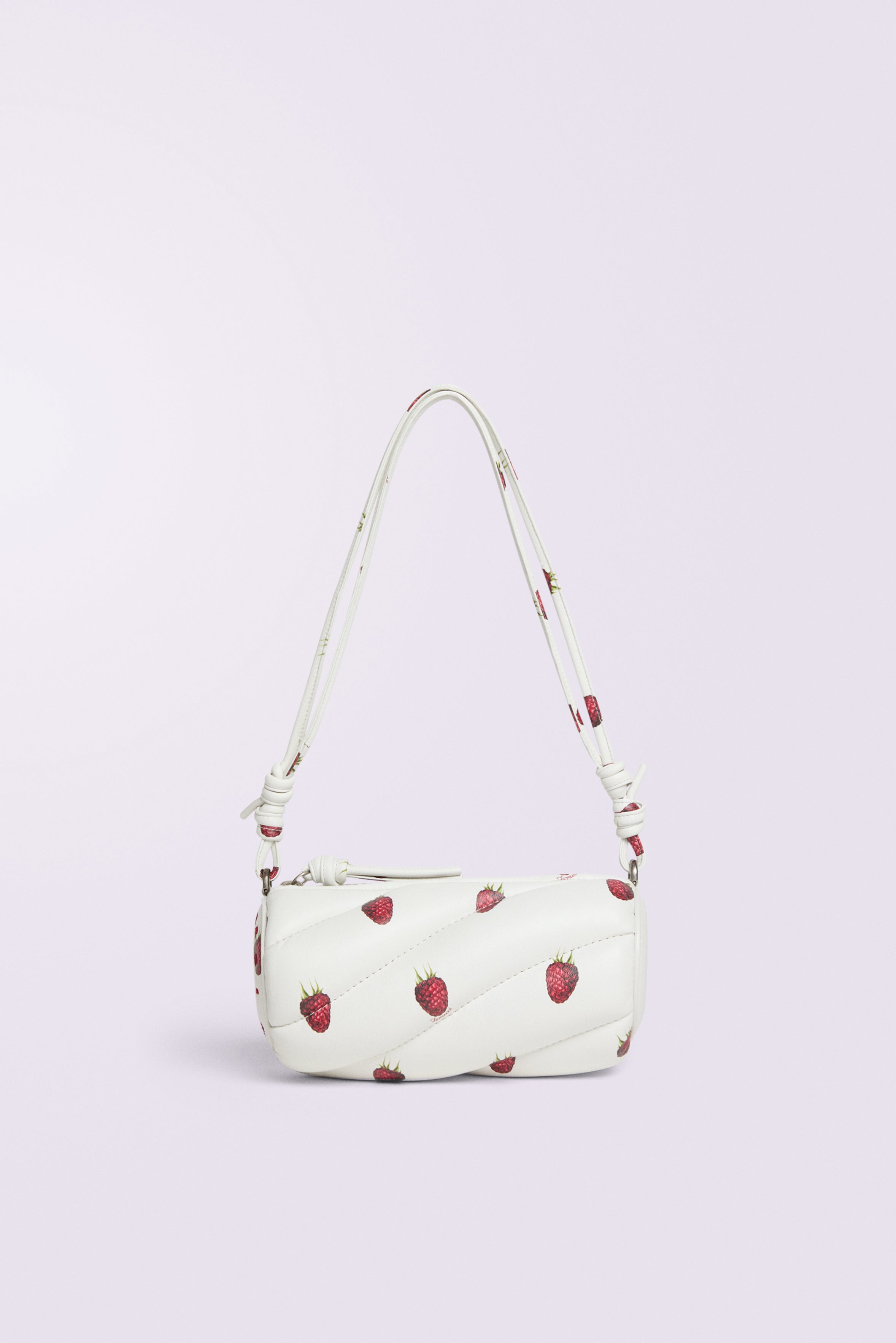 Mella Leather Mini Bag White