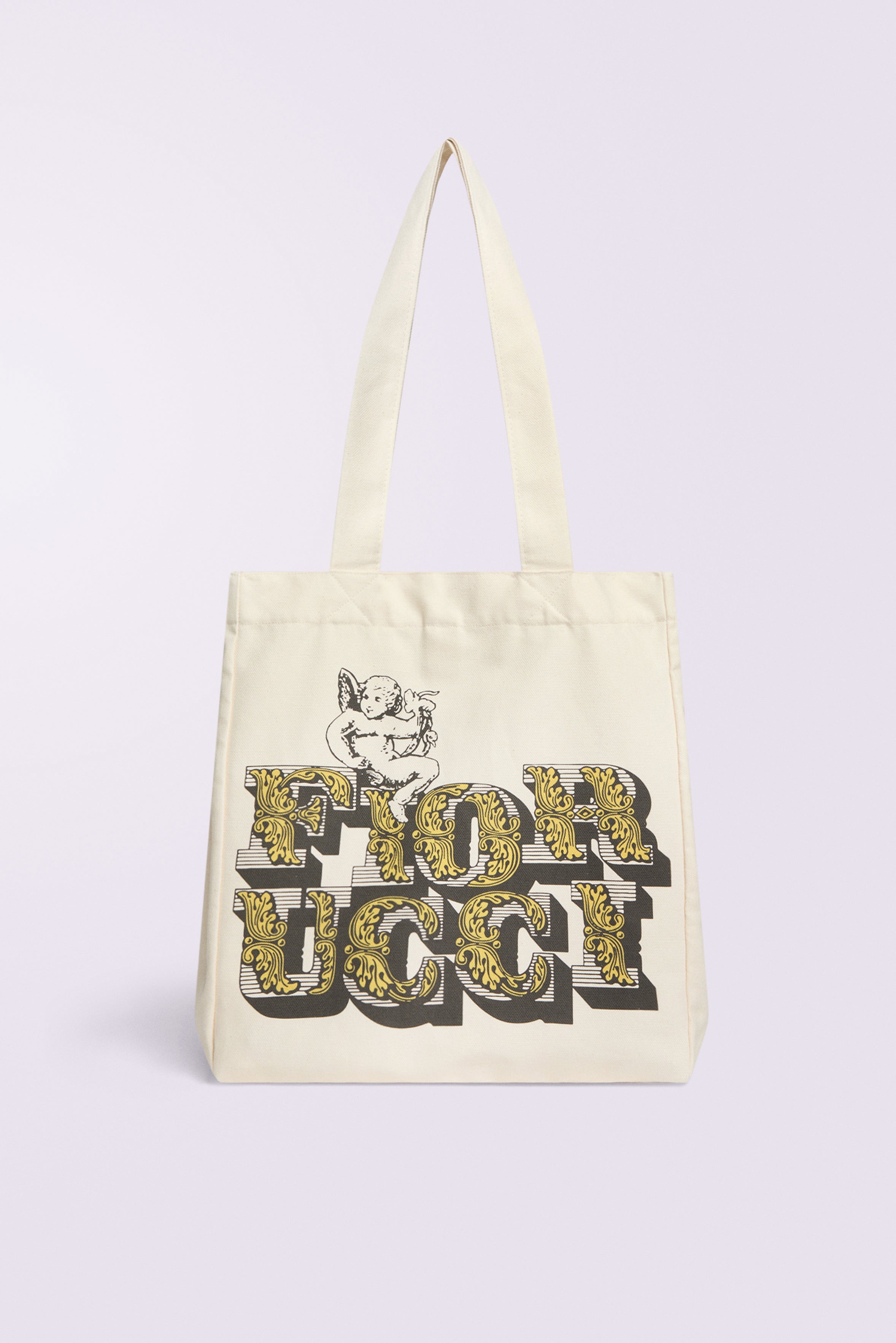 Rococo Logo Tote Bag Off White