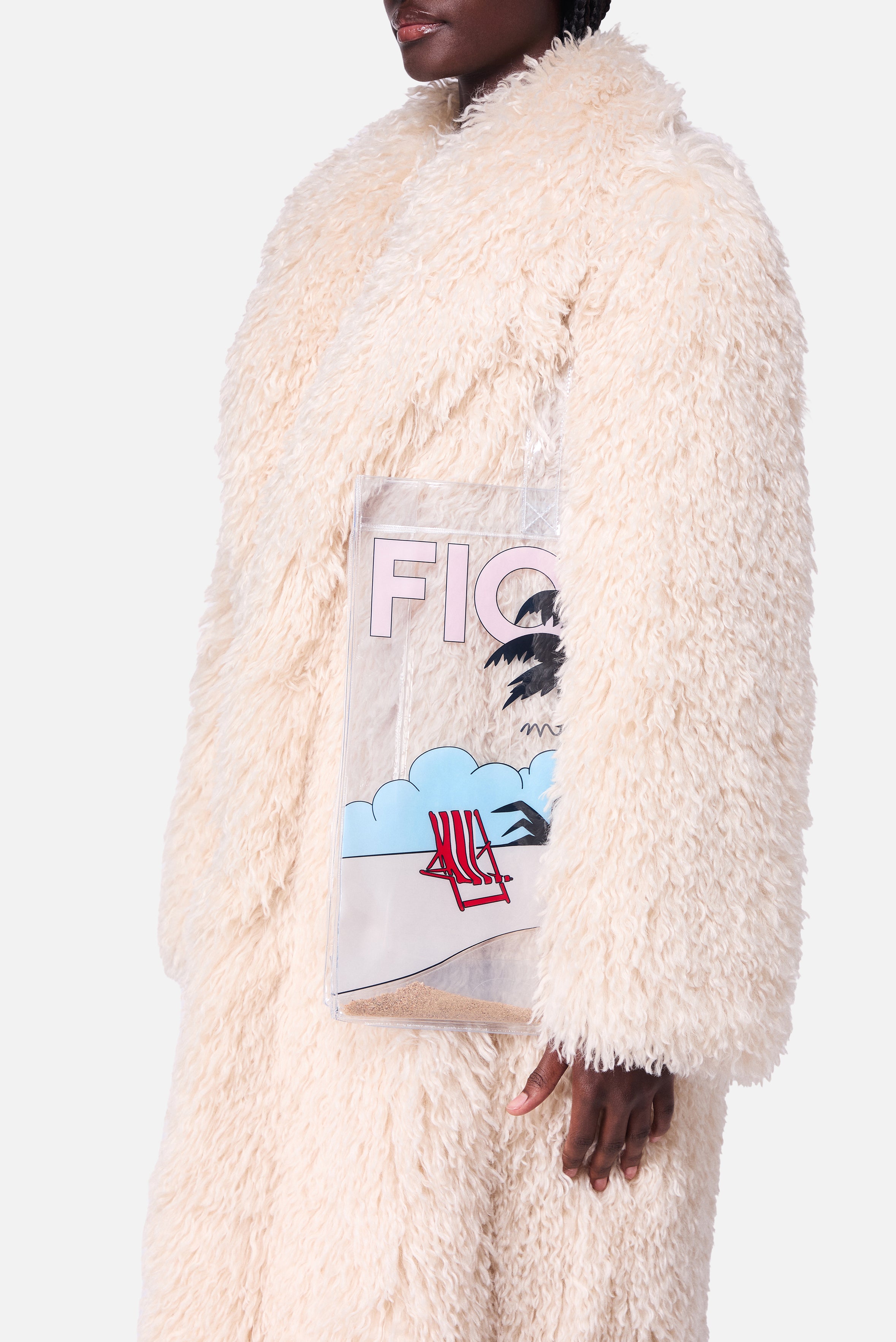 Logo Pin Up Car Tote Bag Multi