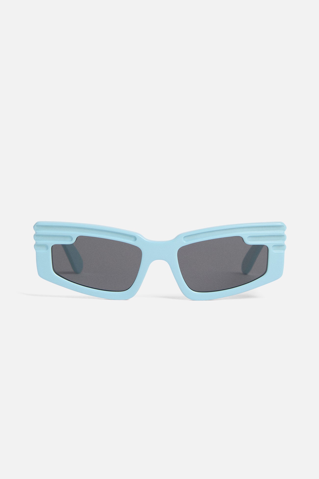 Rectangular Wing Sunglasses Blue