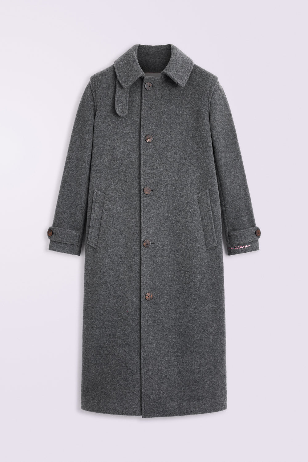 Unisex Popsicle Loden Coat Grey