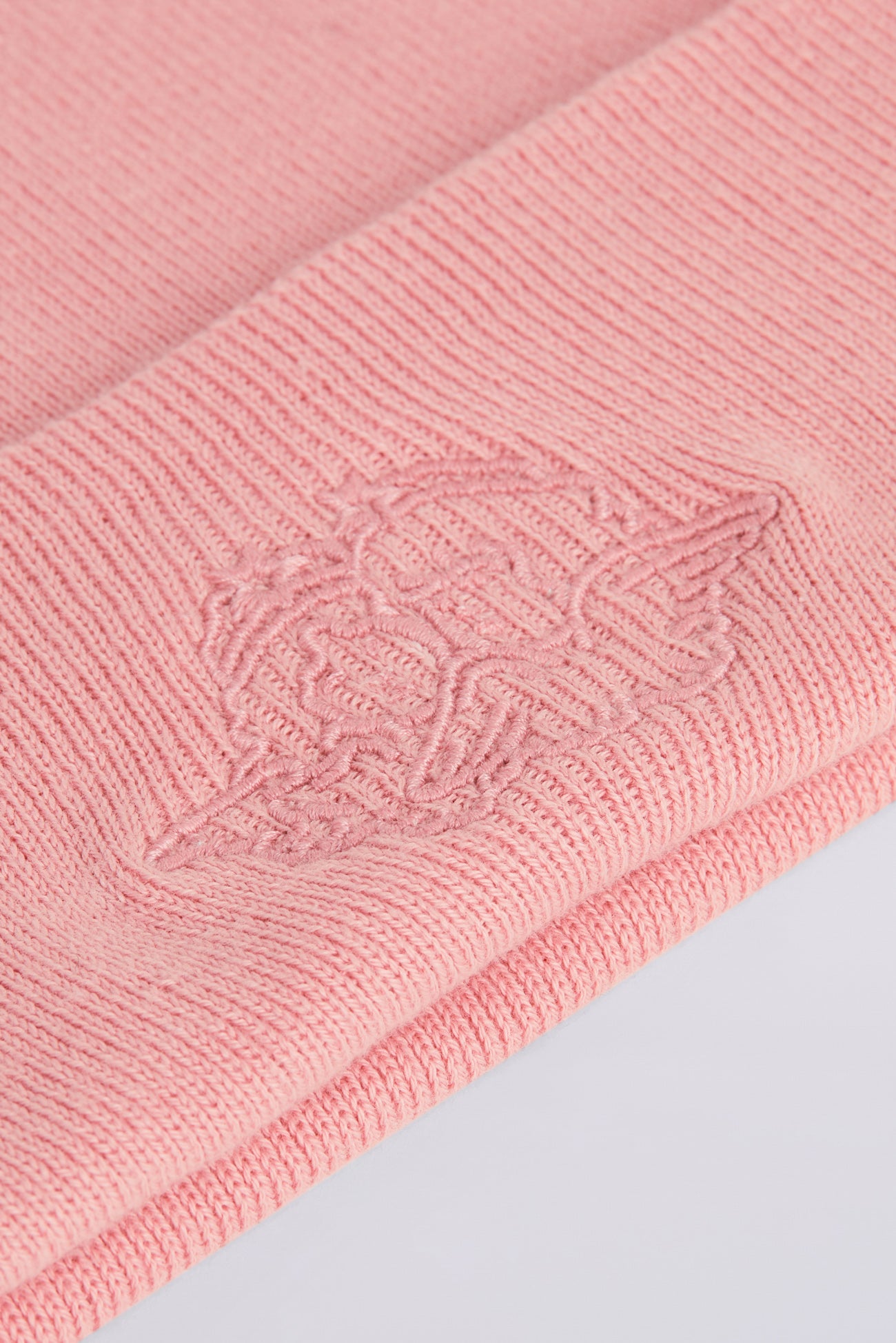 Angels Embroidered Beanie Pink