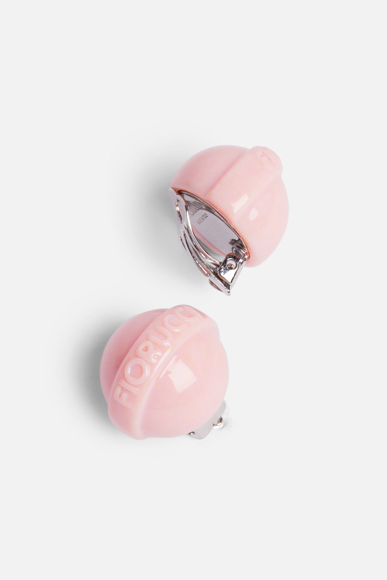Mini Lollipop Earrings Pink