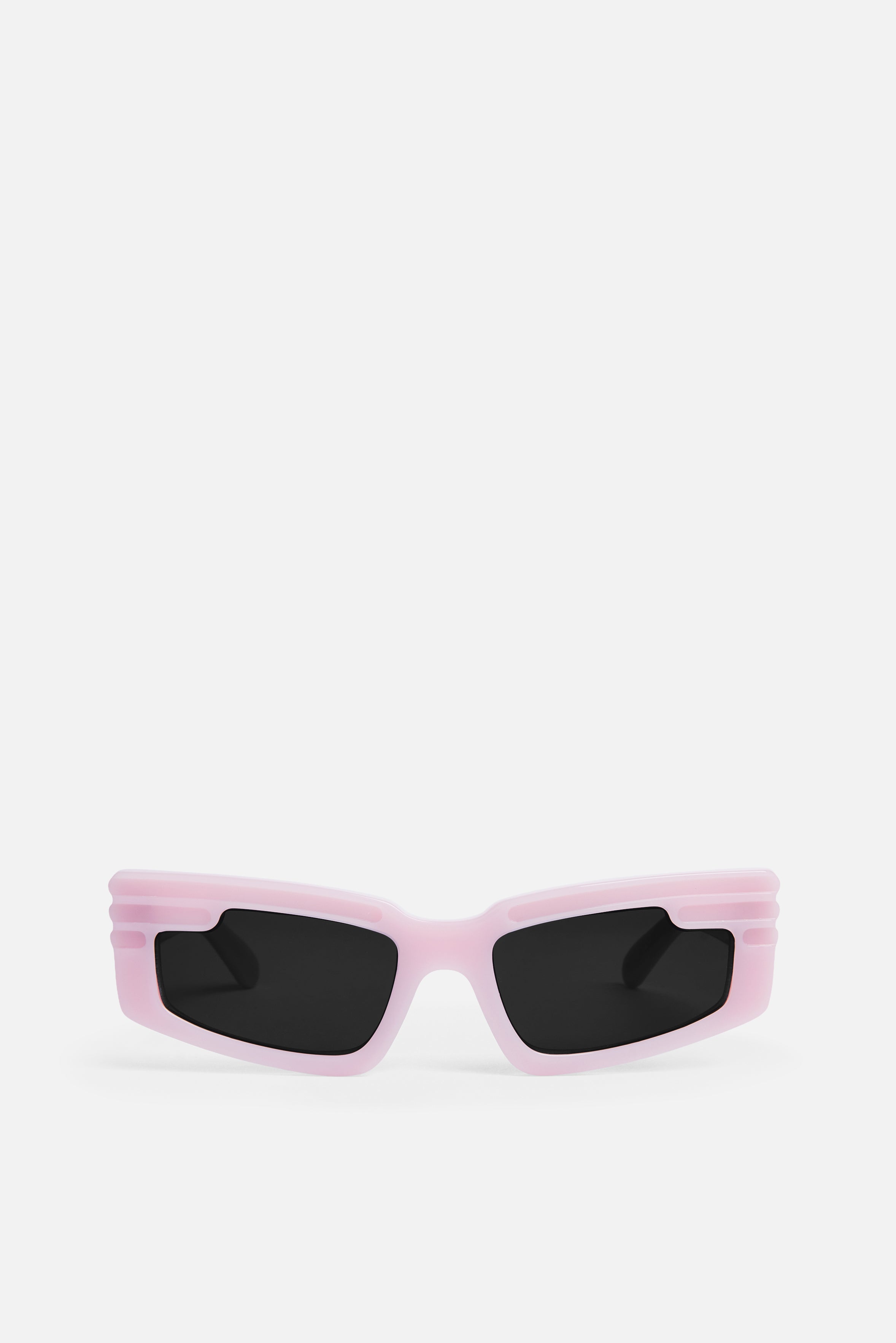 Rectangular Wing Sunglasses Pink