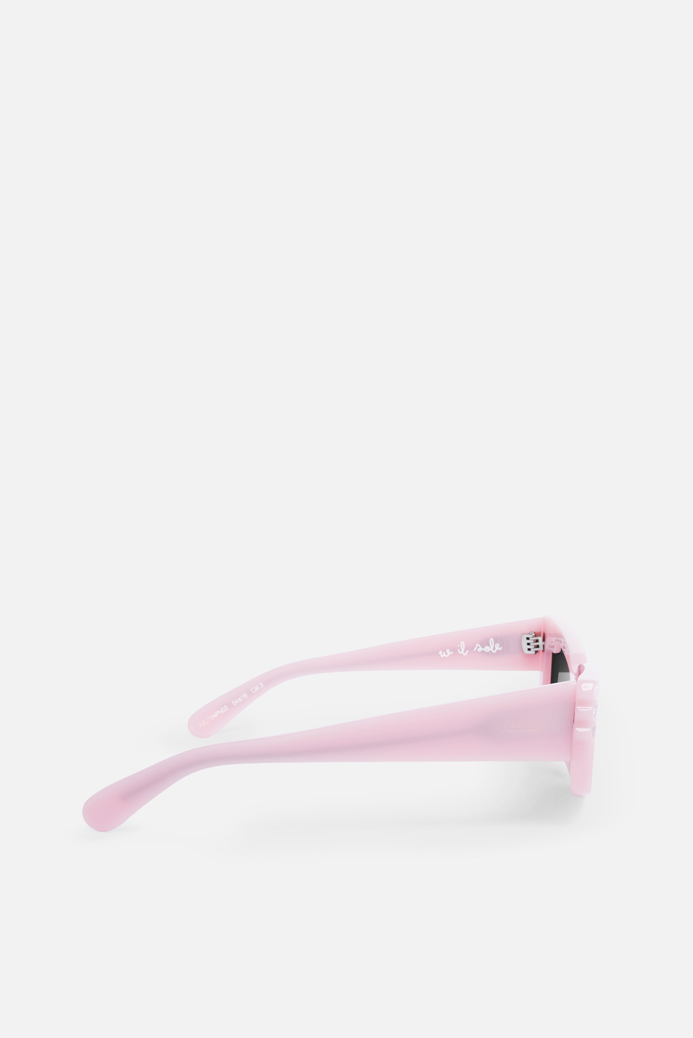 Rectangular Wing Sunglasses Pink