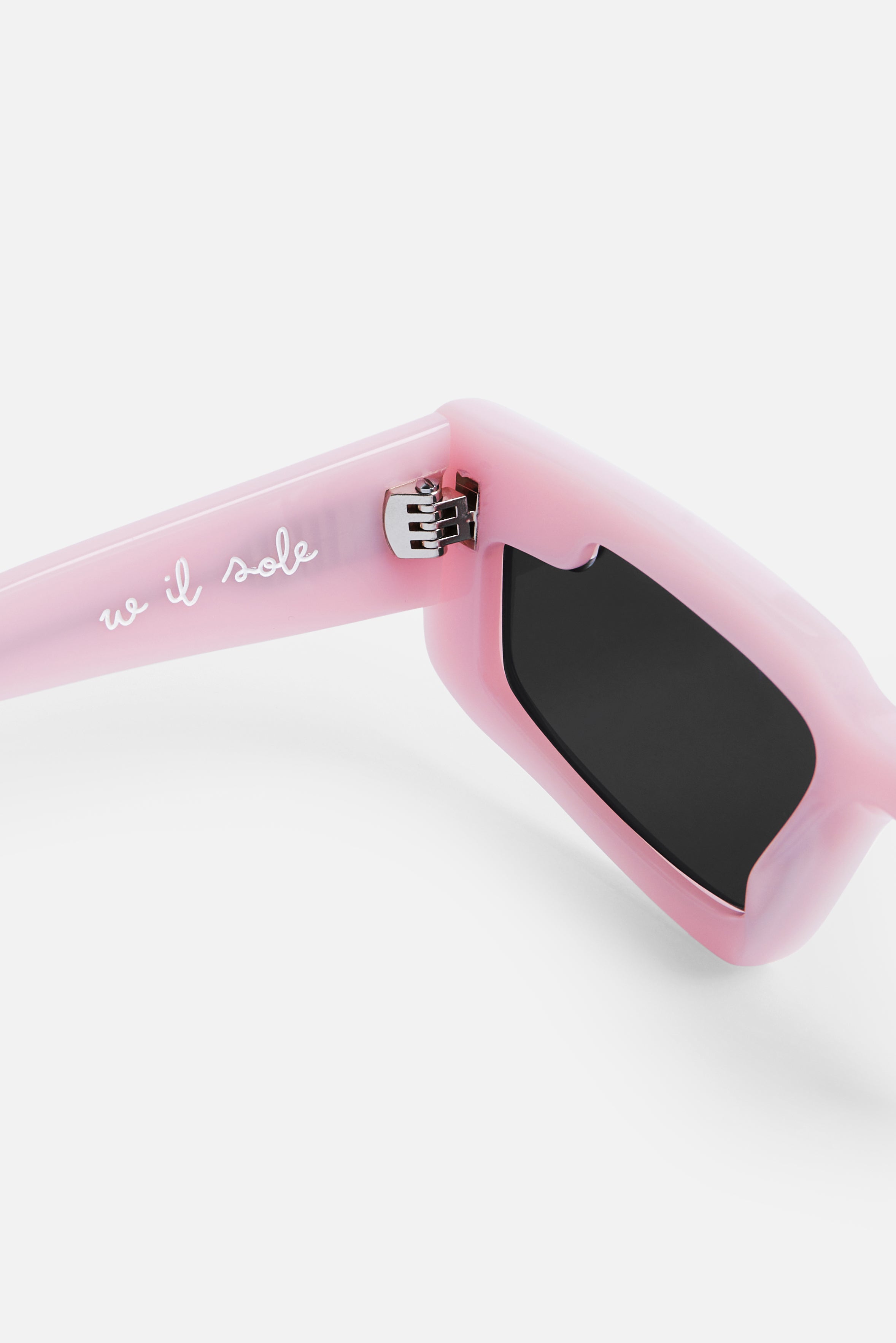 Rectangular Wing Sunglasses Pink
