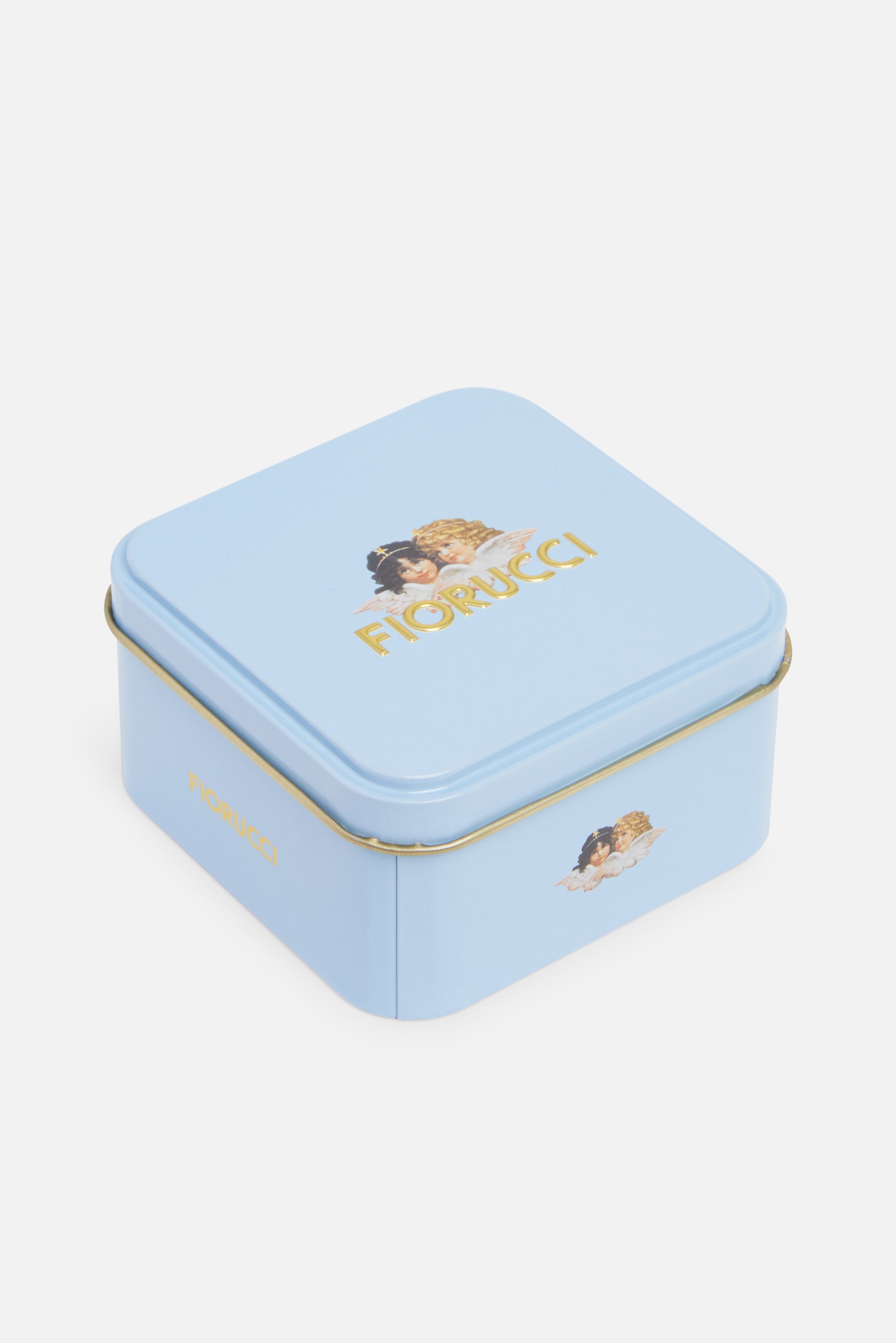 Angels Mini Metal Box Blue