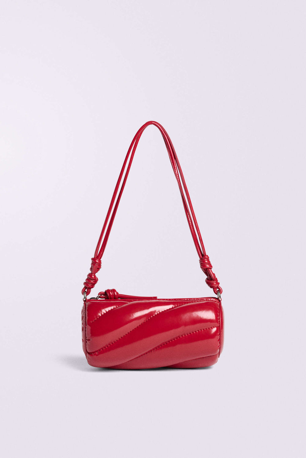Mella Vinyl Mini Bag Red
