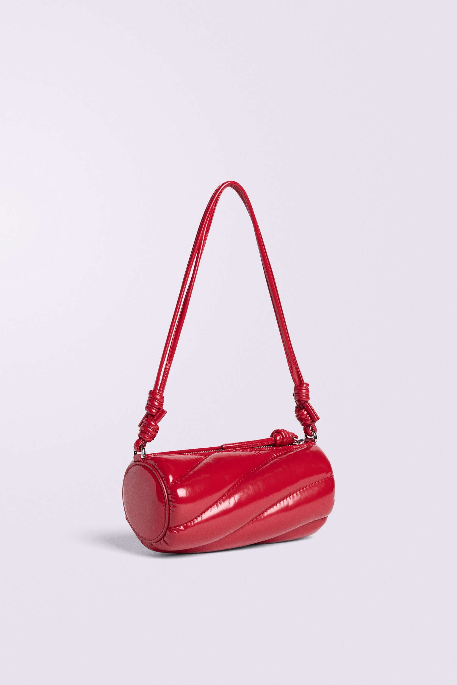 Mella Vinyl Mini Bag Red