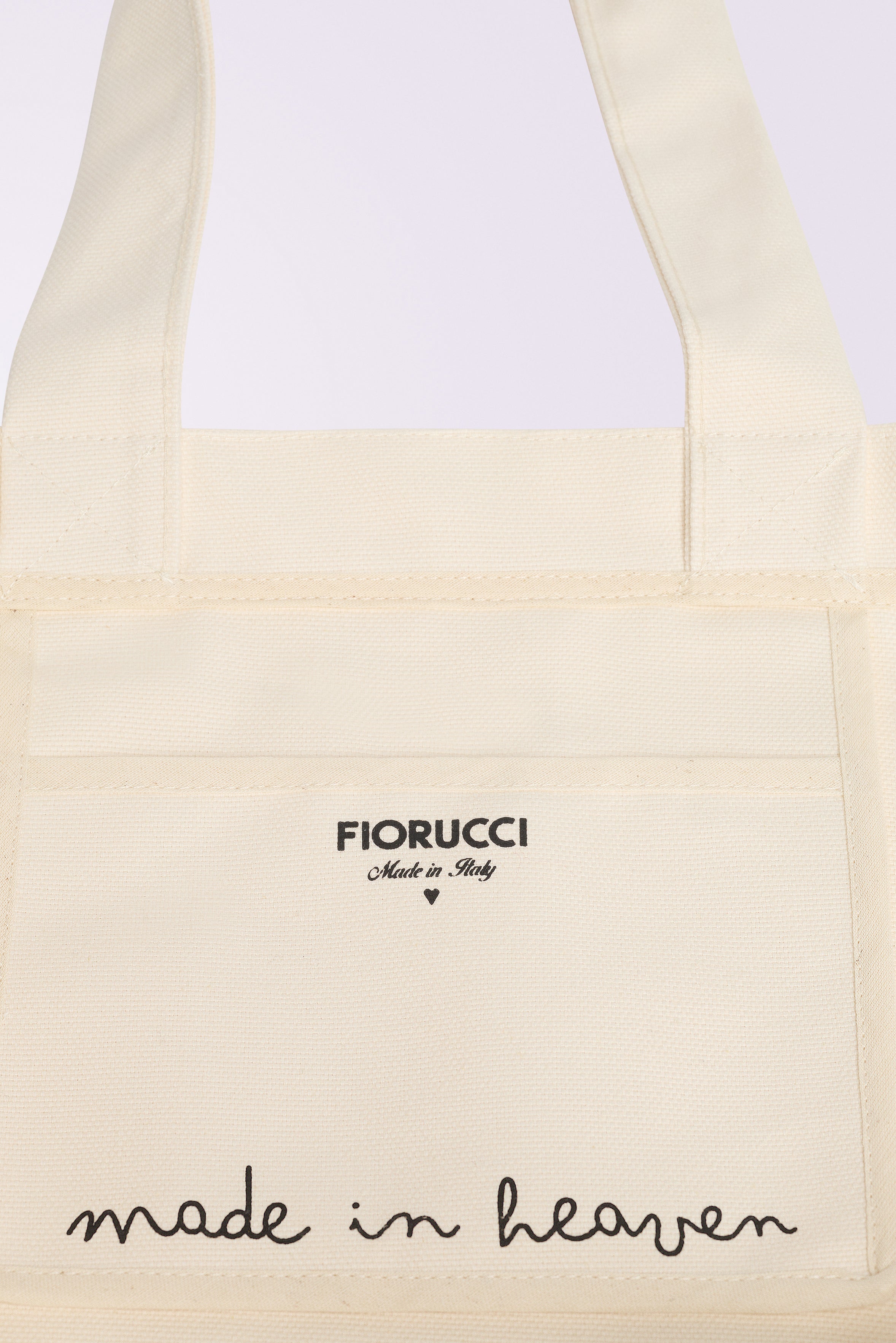 Lollipop Graphic Tote Bag Off White