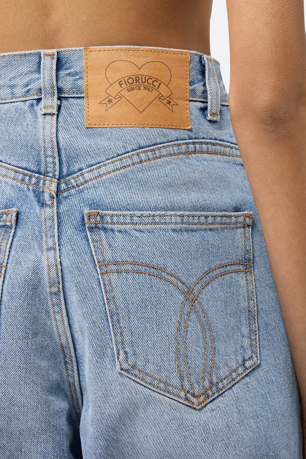 High Waist Jeans Light Blue