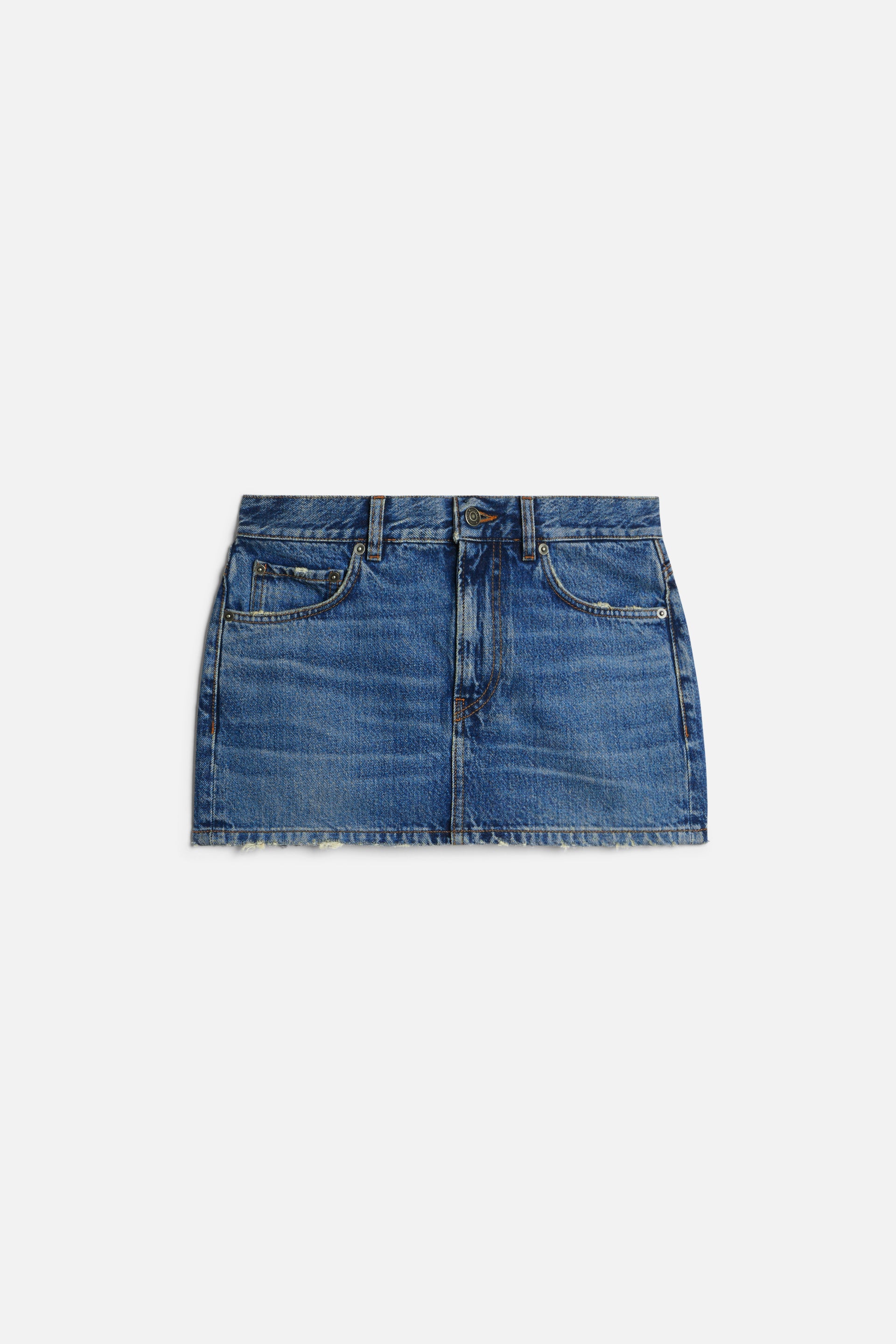 Denim Mini Skirt