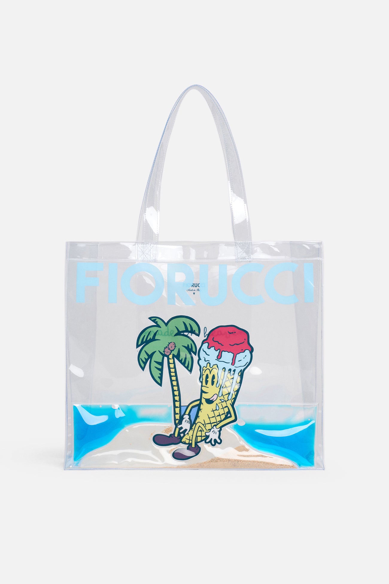 Logo Ice Cream Tote Bag Multi