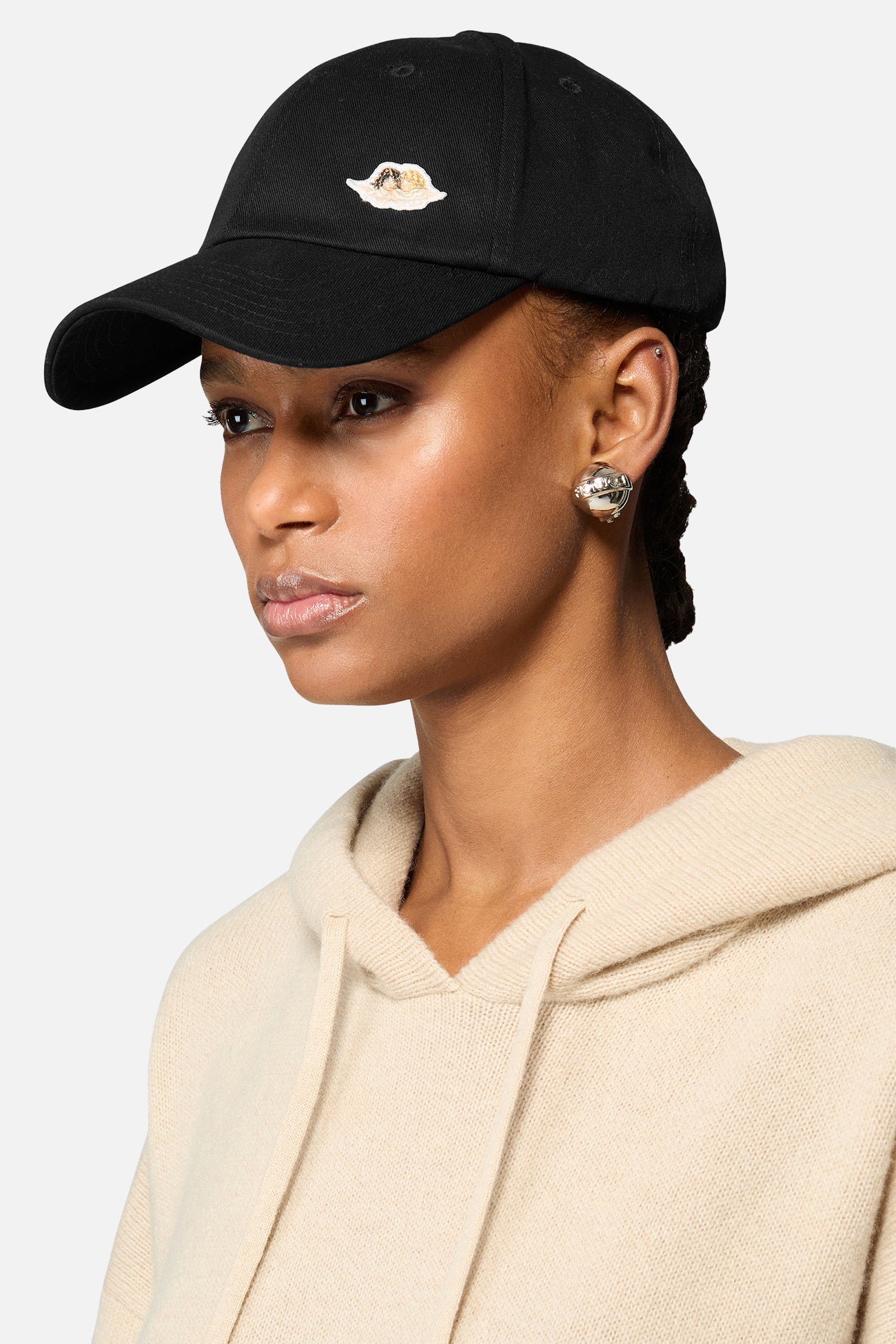 Angels Patch Cap Black | Fiorucci Official Online Store