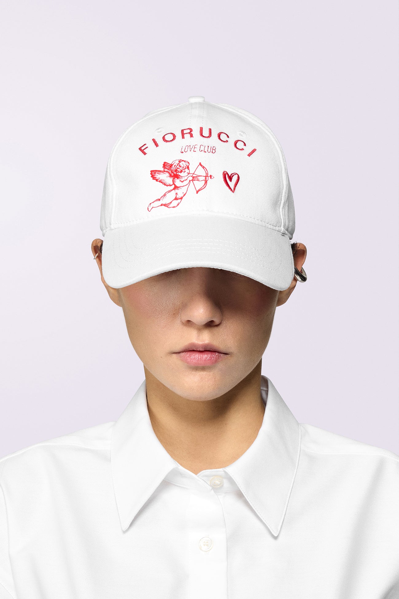 Cupid Love Club Cap White