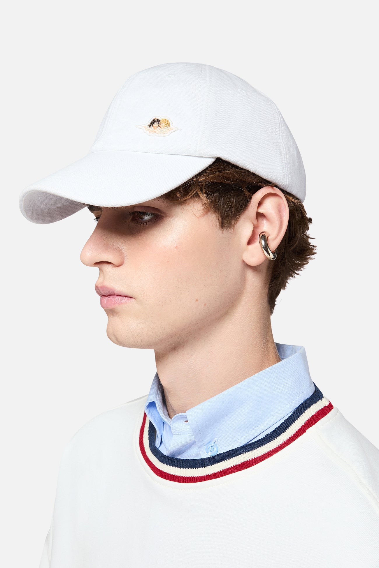 Angels Patch Cap White