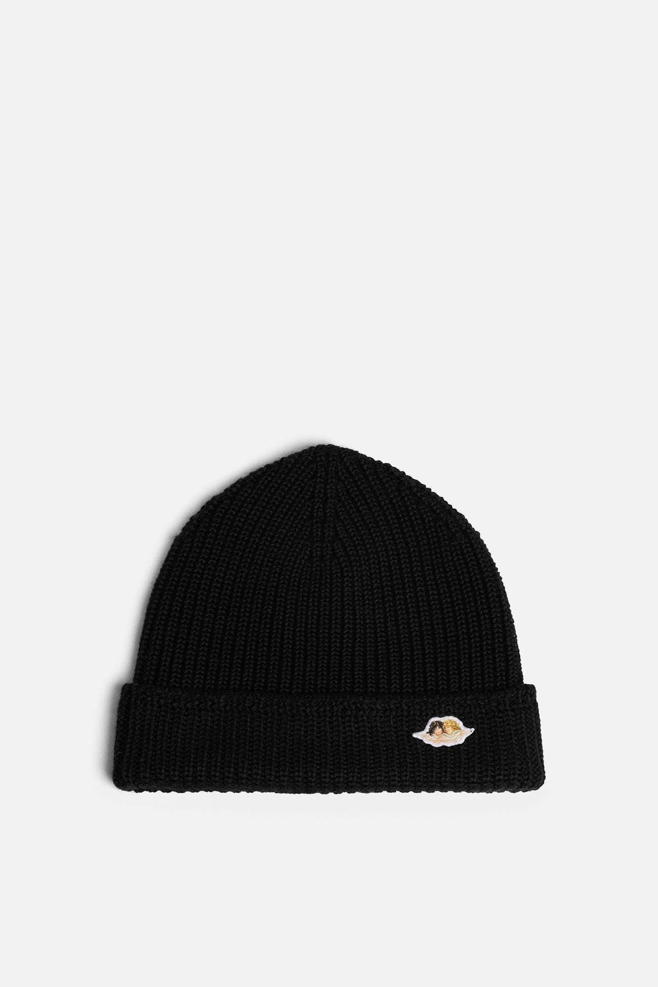 Angels Patch Beanie Black