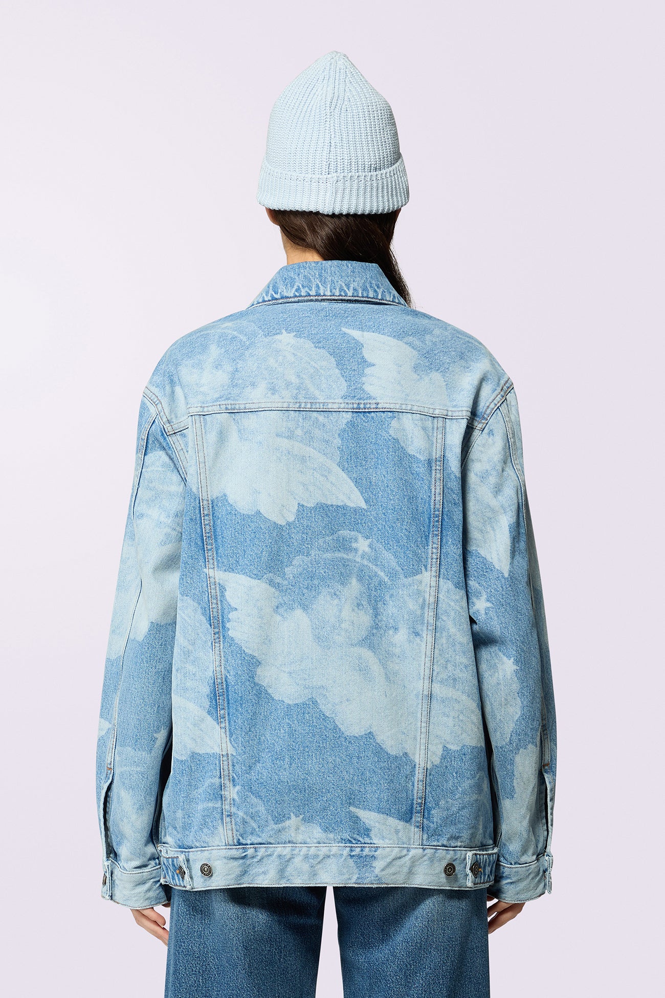 Angels Denim Jacket Mid Blue