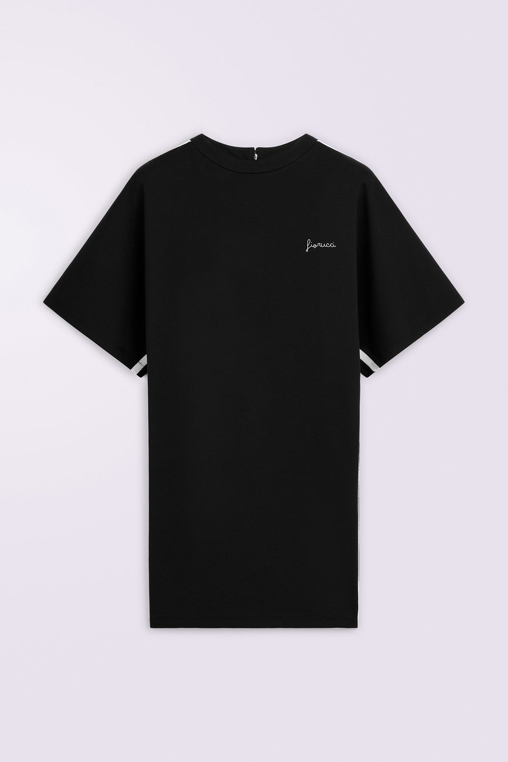 Logo Jersey Mini Dress Black