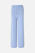Angels Patch Knit Trousers Light Blue