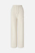 Angels Patch Knit Trousers Beige