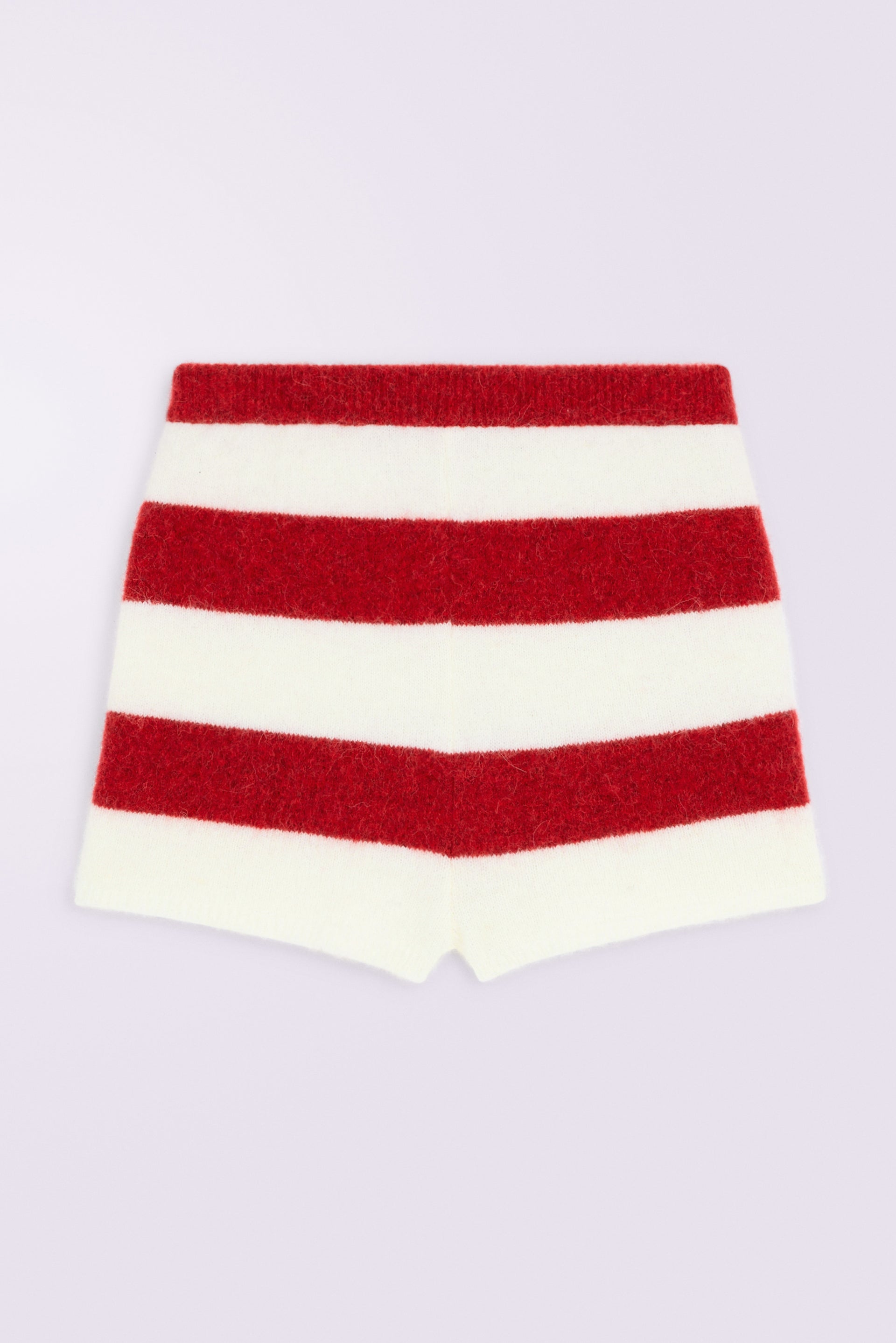 Stripe Knit Hot Pants