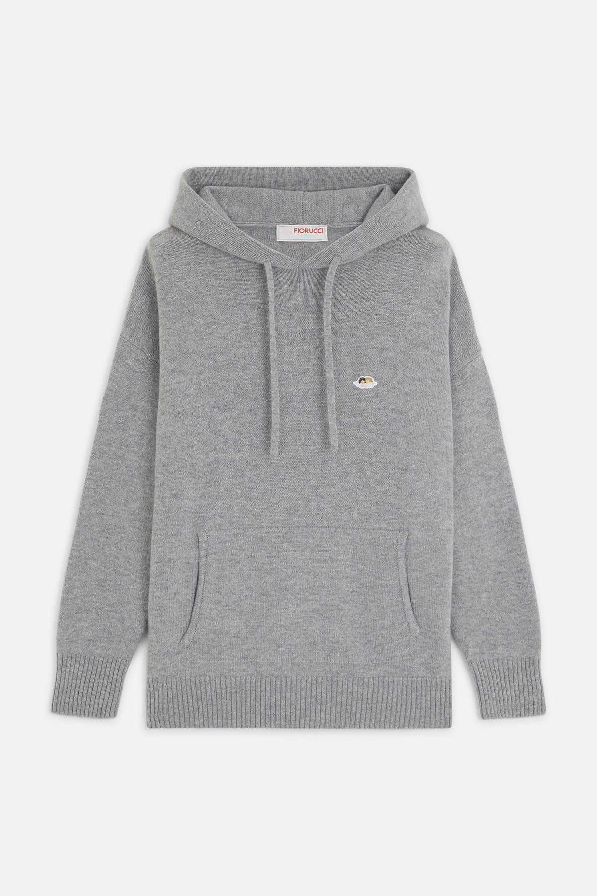 Angels Patch Knit Hoodie