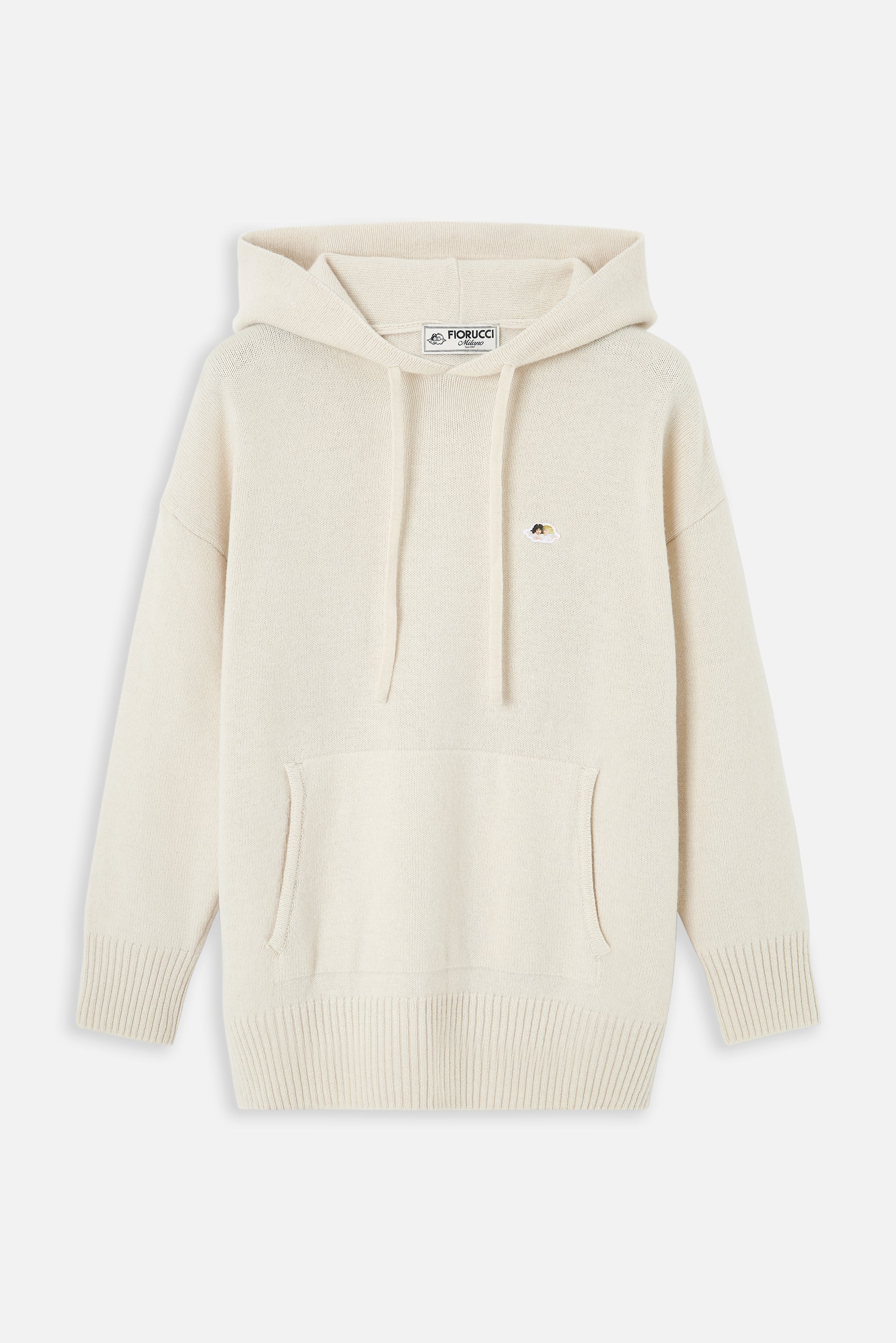 Angels Patch Knit Hoodie