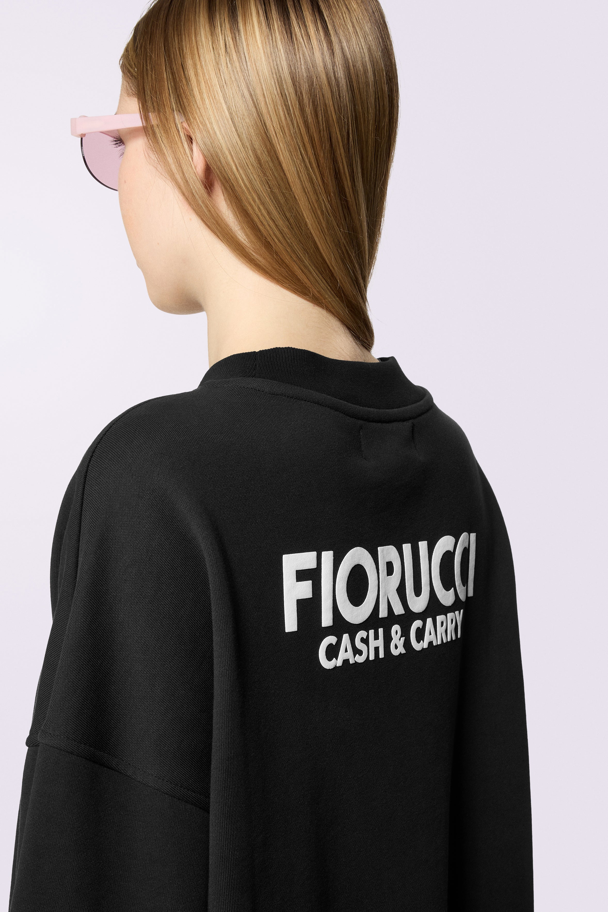 Cash and Carry Relaxed Sweatshirt Black