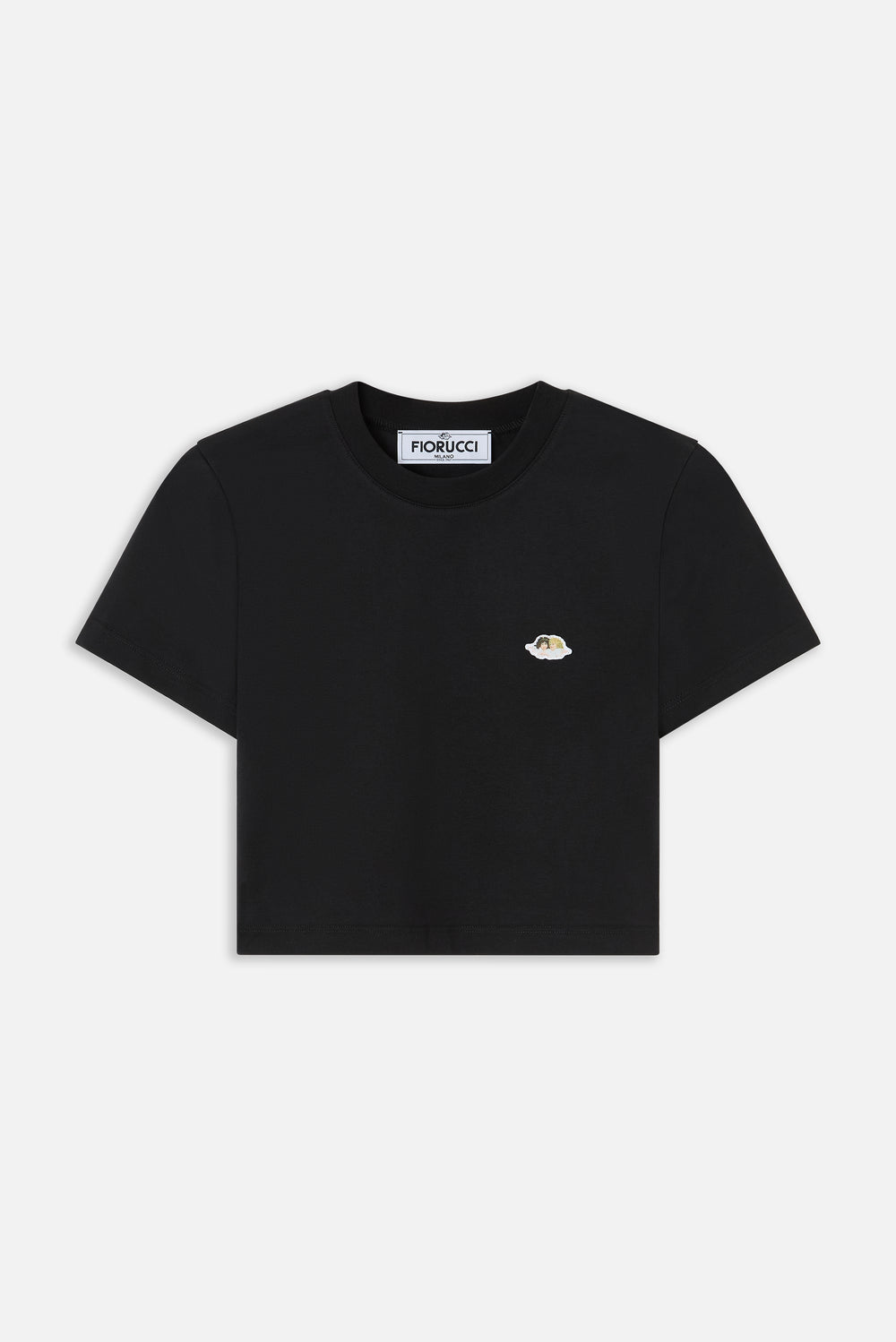 Angel Patch Cropped T-Shirt